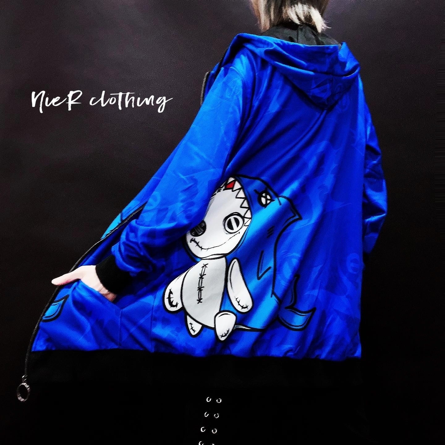 サメ着ぐるみnierちゃんzip Outer Nier
