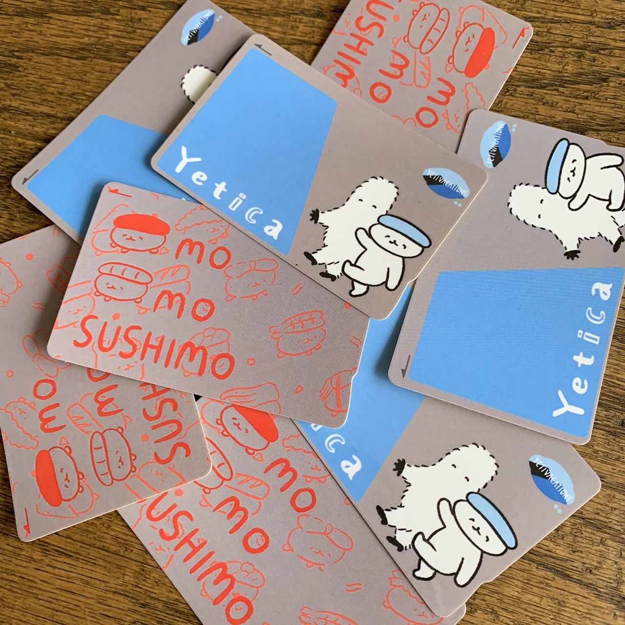 Icカードステッカー Yetica Sushimoセット Yeti Vacations