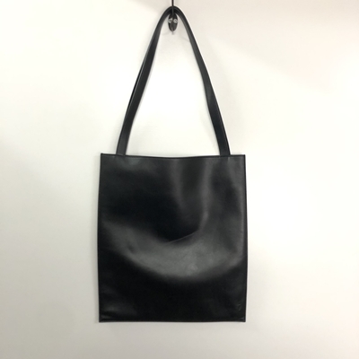 The Row ザロウ レザートートバッグ ブラック 表参道t07 ブランド古着brooch