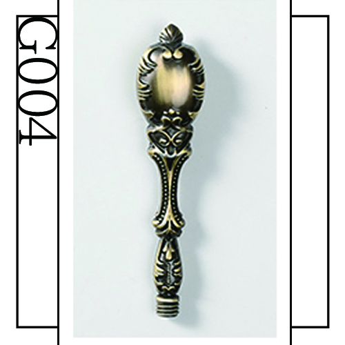 オーダー品 シーリンググリップ 封蝋柄 G004 柄 アンティークゴールド 取っ手 ハンドル アッシュゴールド 古金 金古美 鈍金色 デコラティブ Witch Craft Garden ウィッチクラフトガーデン