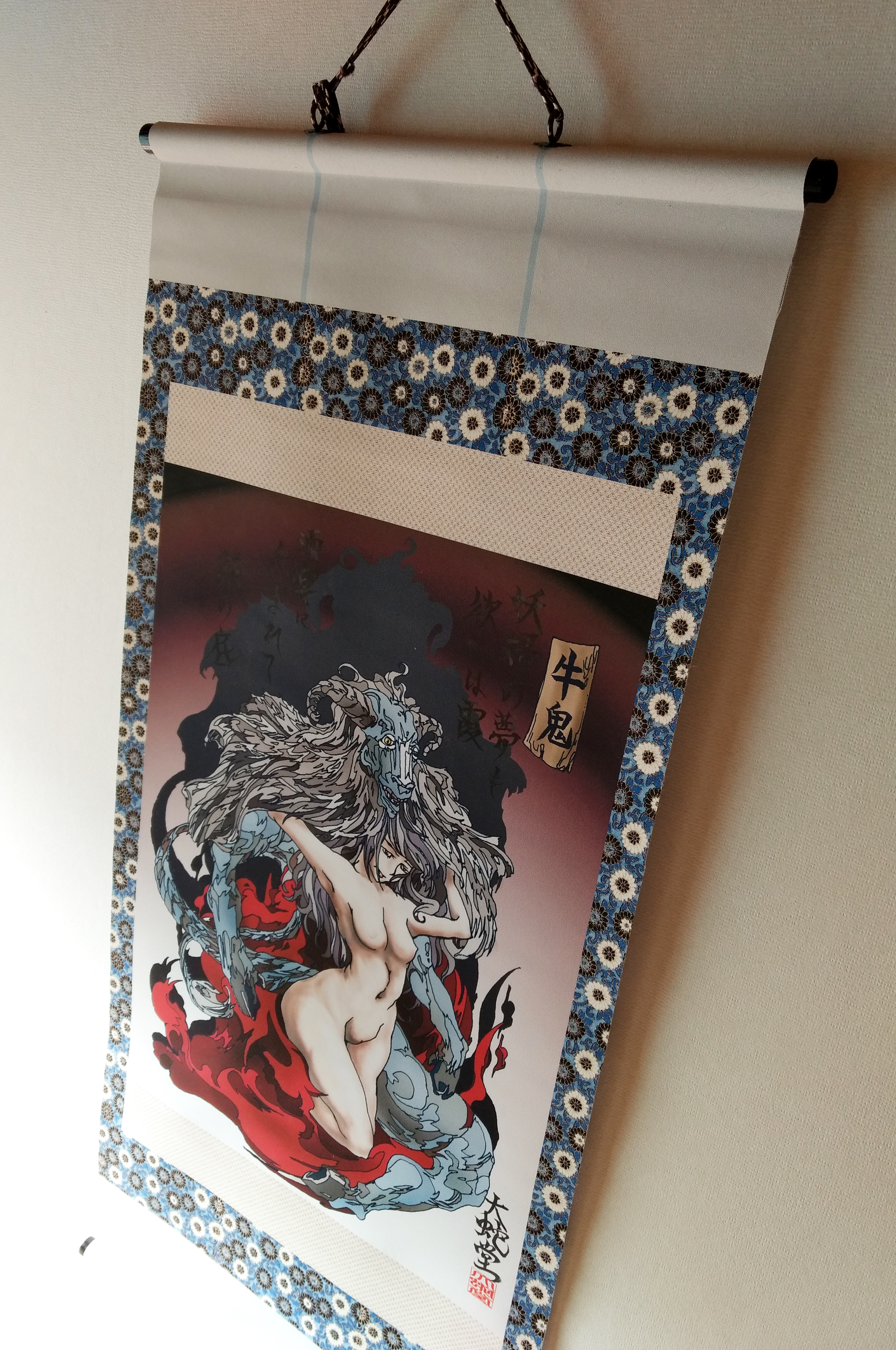 大蛇堂 168 牛鬼 掛け軸 大怪店webギャラリー