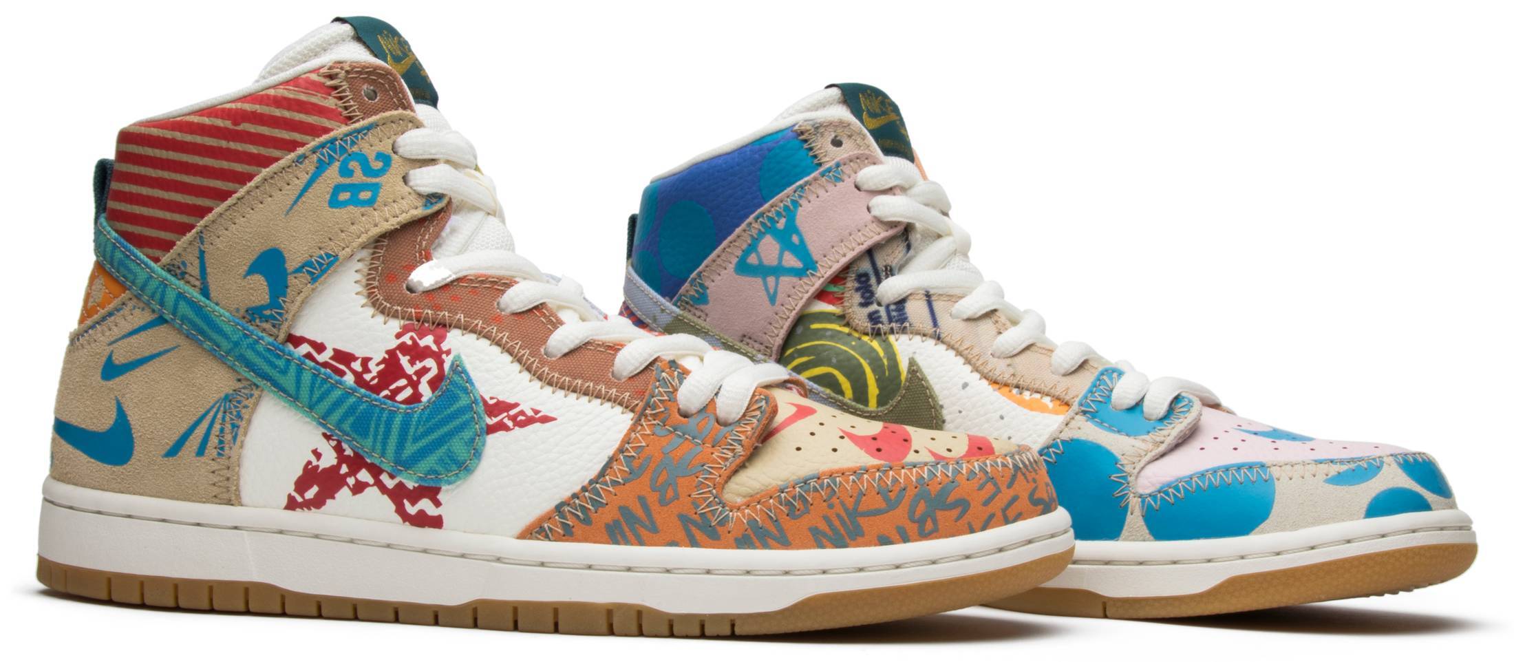 nike sb dunk high thomas campbell what the dunk