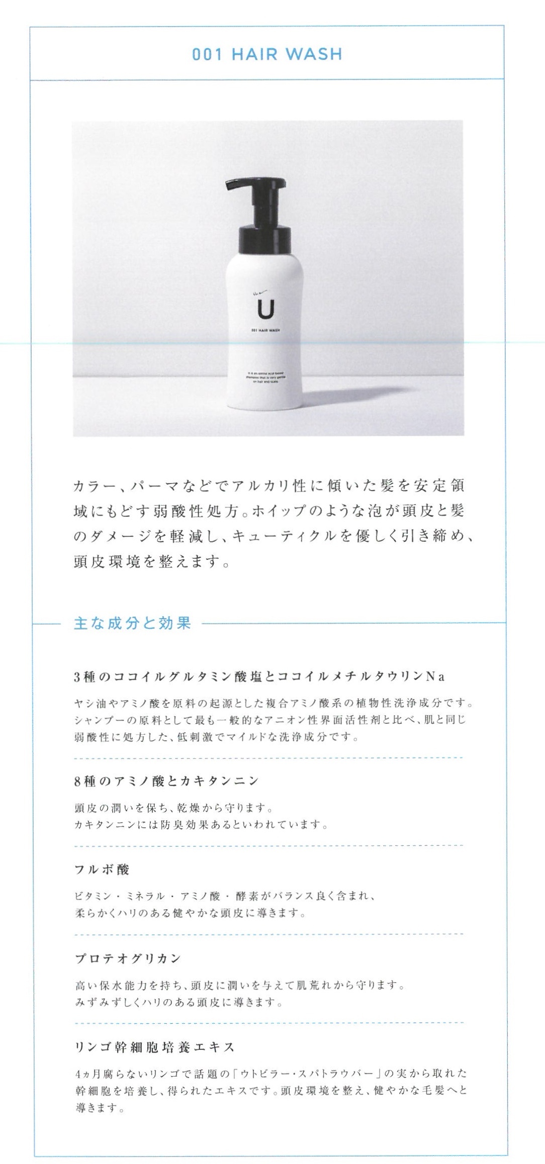 新商品 頭皮ケア泡シャンプー The U ザ ユー Bihatsu The U 001 ヘアウォッシュ 400ml スマイルグループ通販ページ イマヘア