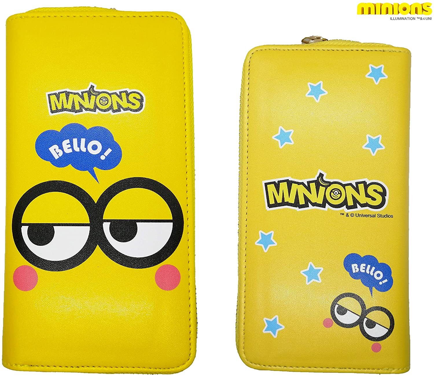 ミニオンズ レザー ウォレット 長財布 財布 ミニオン グッズ Minions フェイス アップ プライズ アミューズメント雑貨のホビーポート