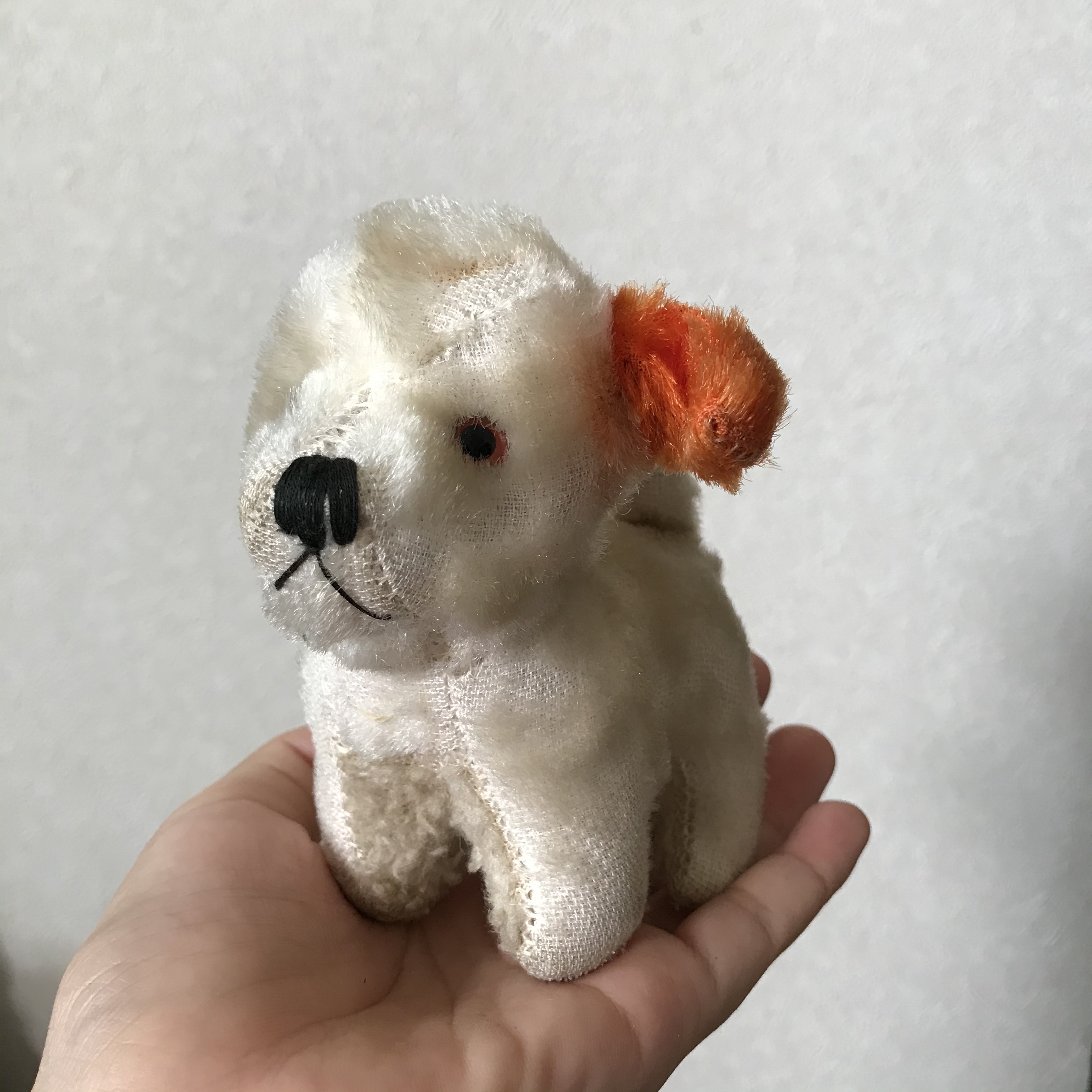 オレンジの耳の犬 Tsuitachi Craft Brocante