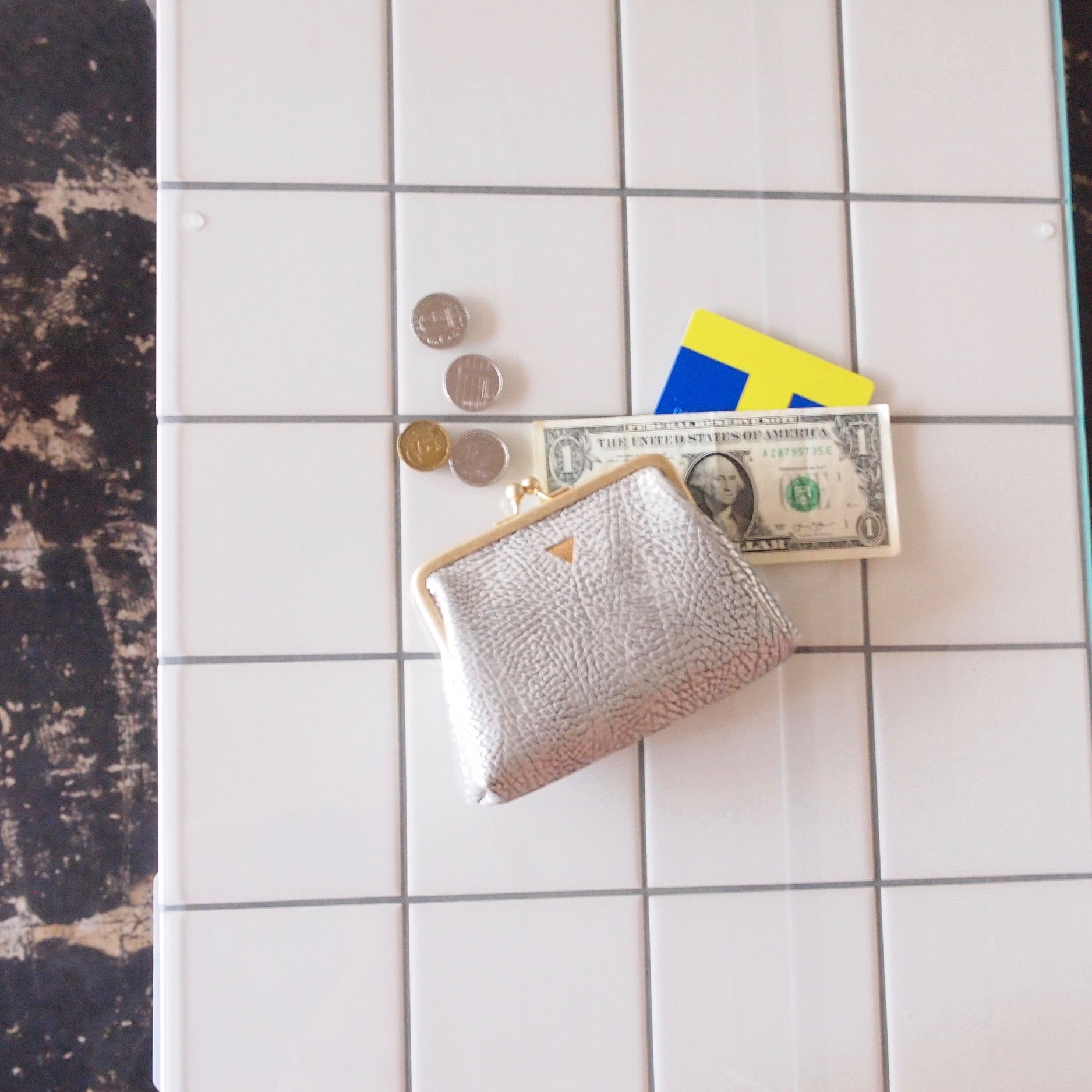 New Mini ウォレット がまぐち財布 プエブロシルバー ピンク Pettica