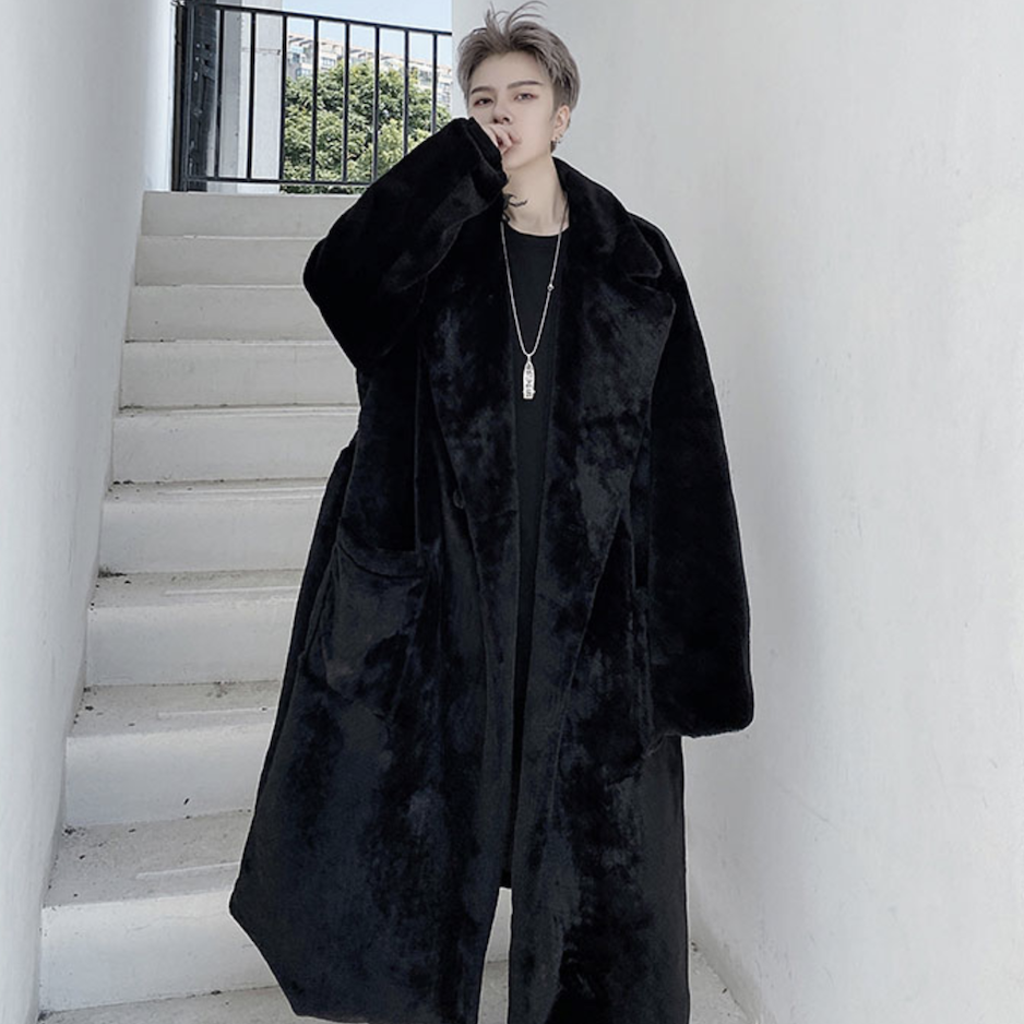 ベルテッドボアコート Al1986 韓国メンズファッション通販サイト Aleum