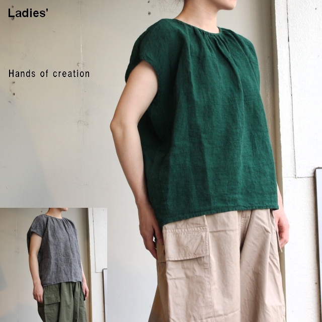 Hands Of Creation Gcフレンチスリーブシャツ ２カラー C Countly Online Store メンズ レディス ユニセックス通販