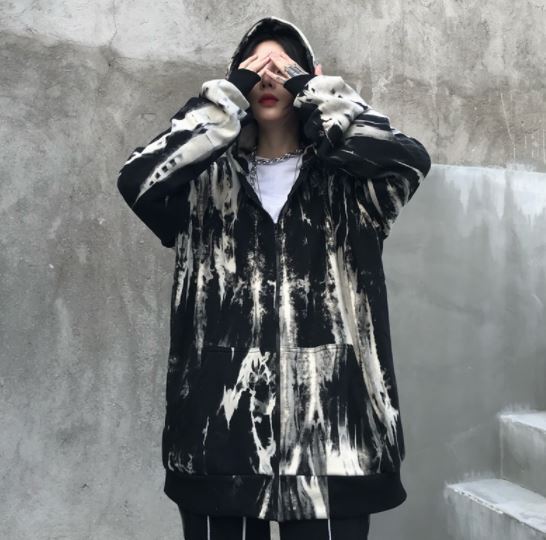 インスタグラマー着用モデル ジャケット アシンメトリー スタイリッシュ カジュアル ストリート モダン シック ピープス オルチャン 韓国ファッション M1777 Amouretvie モレヴィ