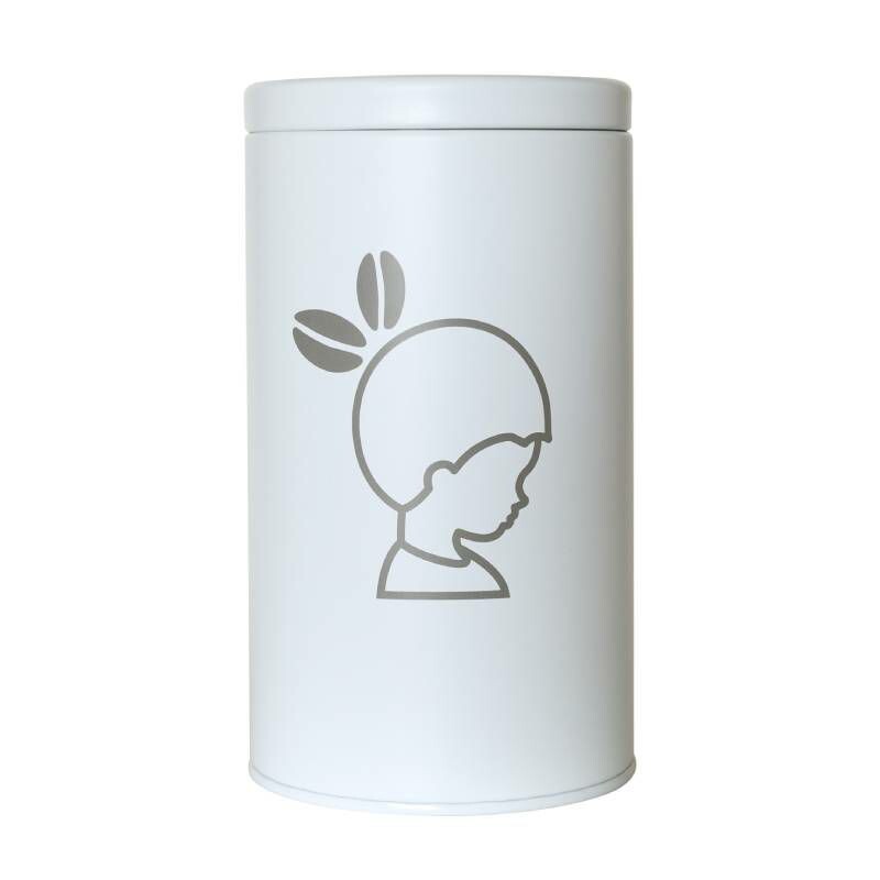 キャニスター缶 Inic缶 ﾎﾜｲﾄ おしゃれ かわいい ｺｰﾋｰ Omokokoro