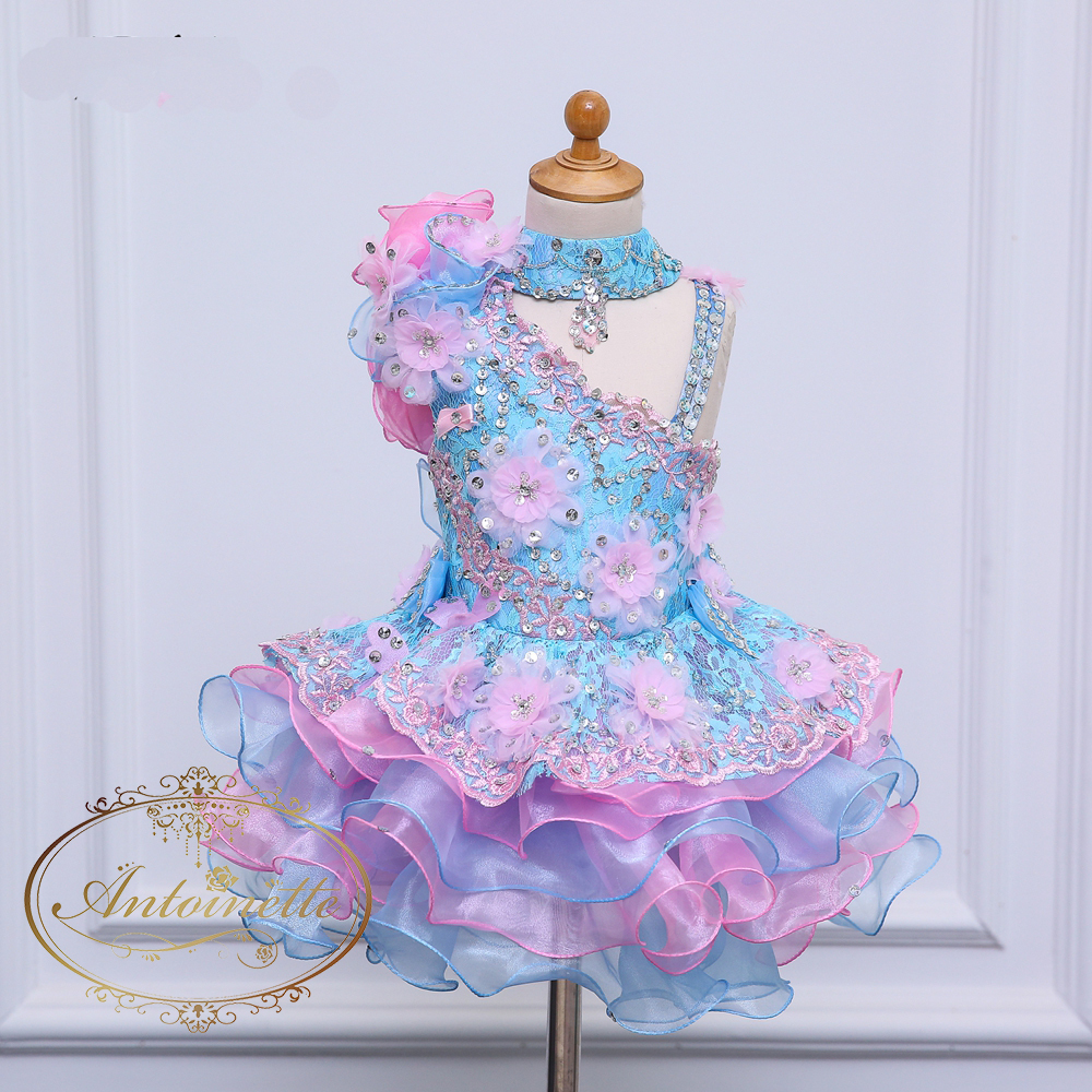 Kids Import Dress Flower Pink Positive Spanish Girl Colorful Happy Formal Party Garden Princess Dress インポートドレス ピンク 子供 キッズ カラフル お姫様 キッズ 社交ダンス 大会 コンテスト Antoinette