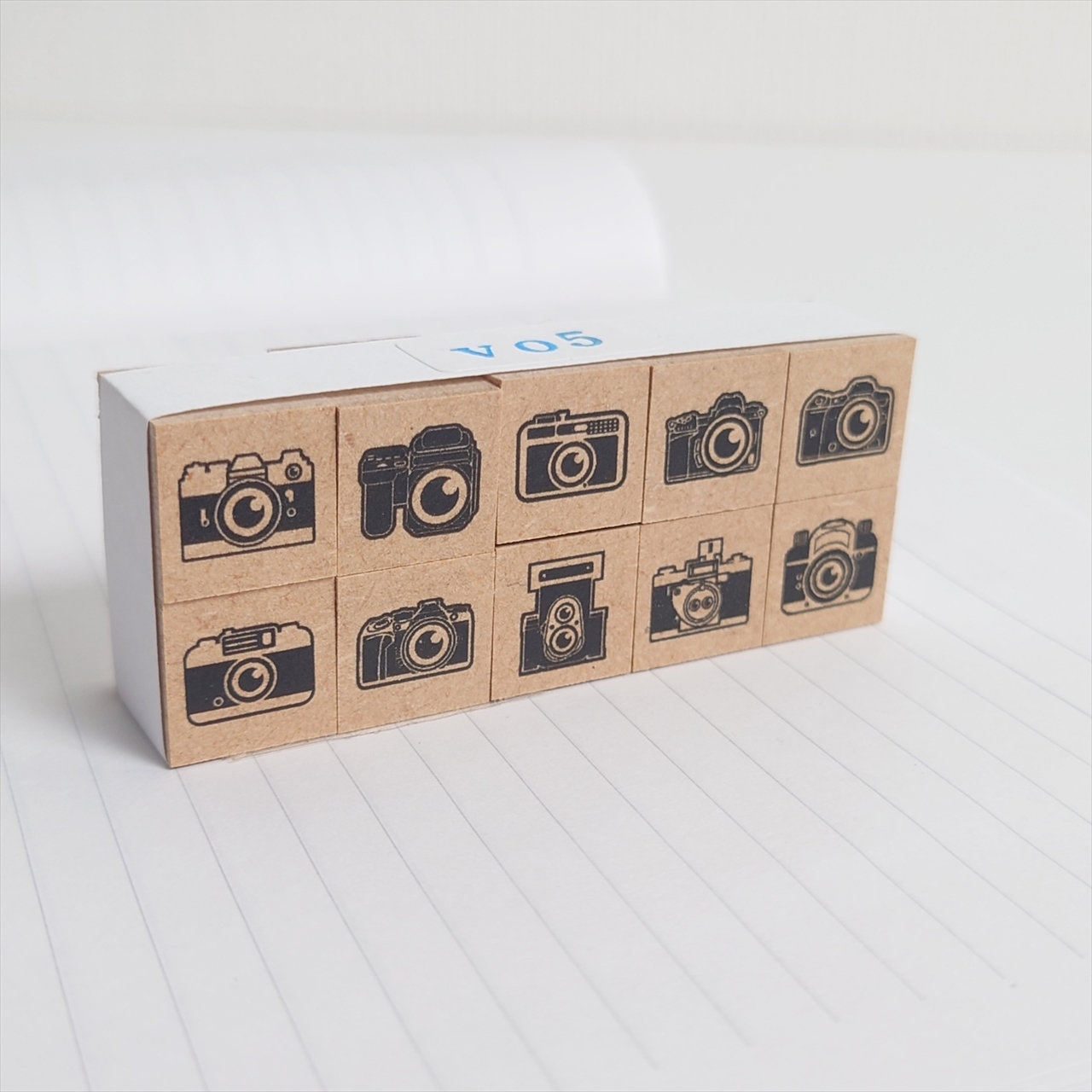 ちびカメラスタンプ 10個セット Vol 5 グラフラボ オンライン Graphlab Online