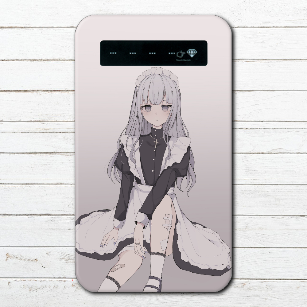 モバイルバッテリー 女の子 イラスト 病みかわいい エモい おすすめ 個性的 人気 イラストレーター クリエイター 絵師 充電器 タイトル つるせpattern35 作 つるせ Iphoneケース Tシャツ メンズ スマホケース レディース Etc 雑貨屋アリうさ