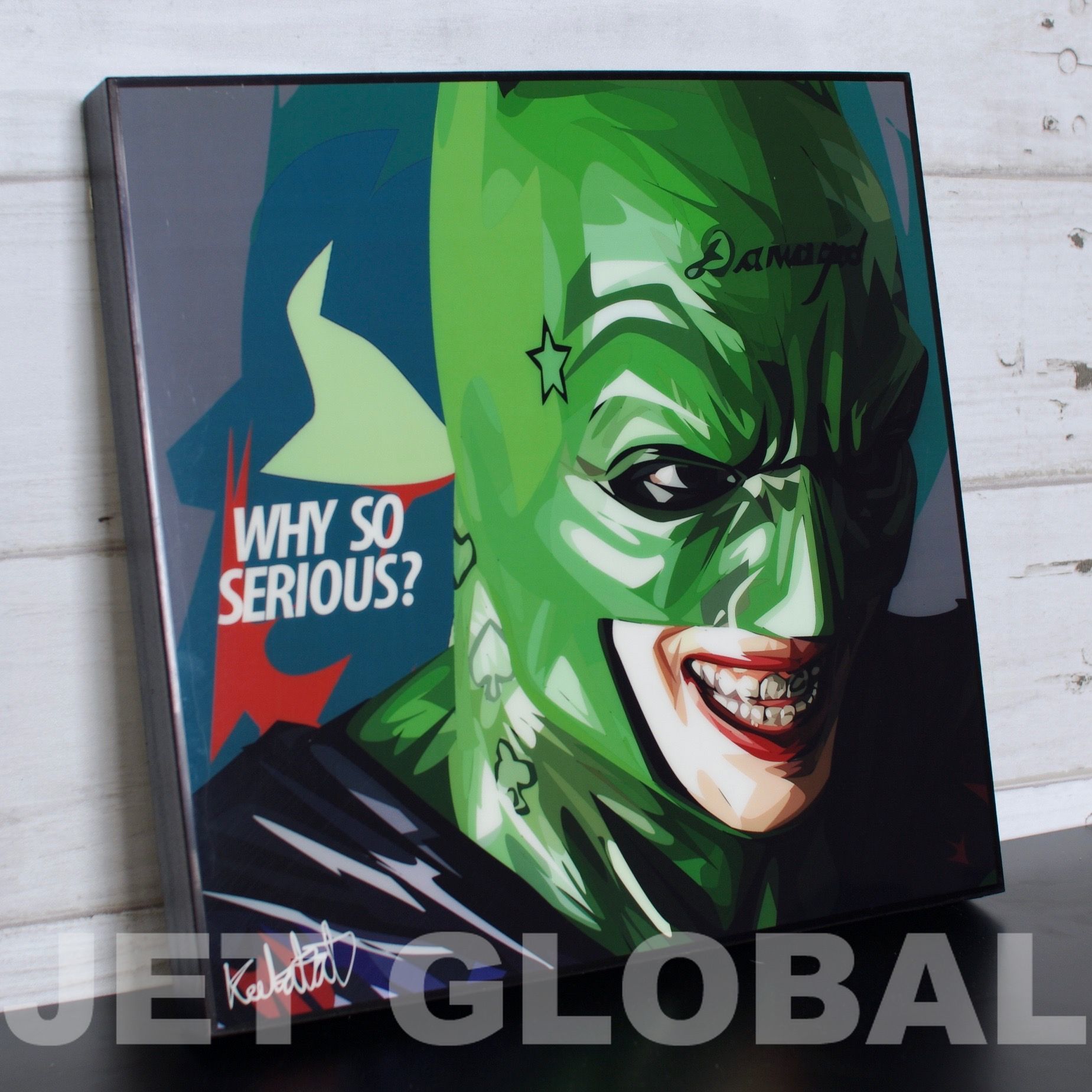 ジョーカー バットマン Joker In Batman Lサイズ 52cm Papdc 0034 ポップアートパネル フレーム公式通販サイト 商品数1000点超え