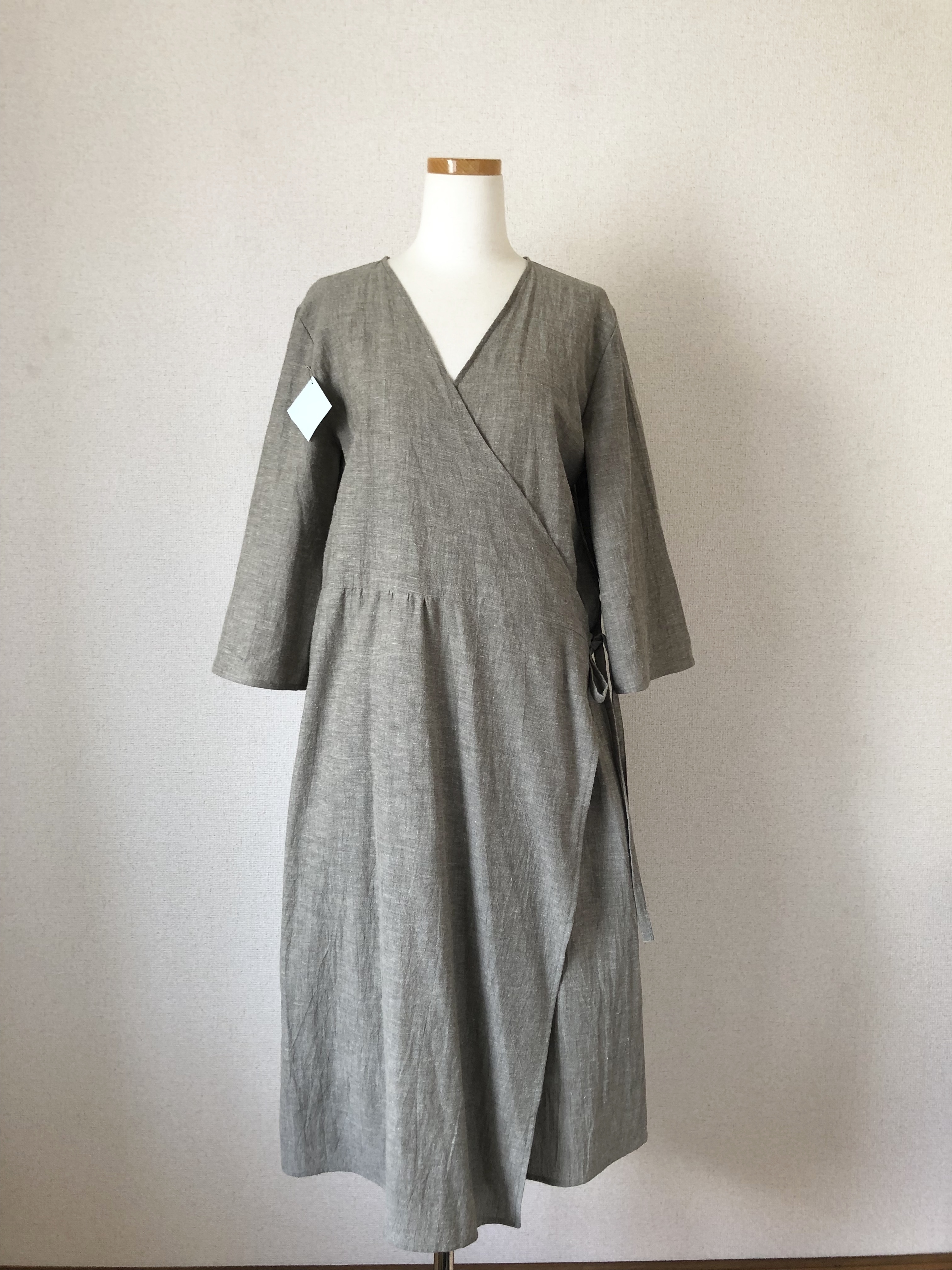 コットンリネン カシュクールワンピース Sjunde Himlen Webstore