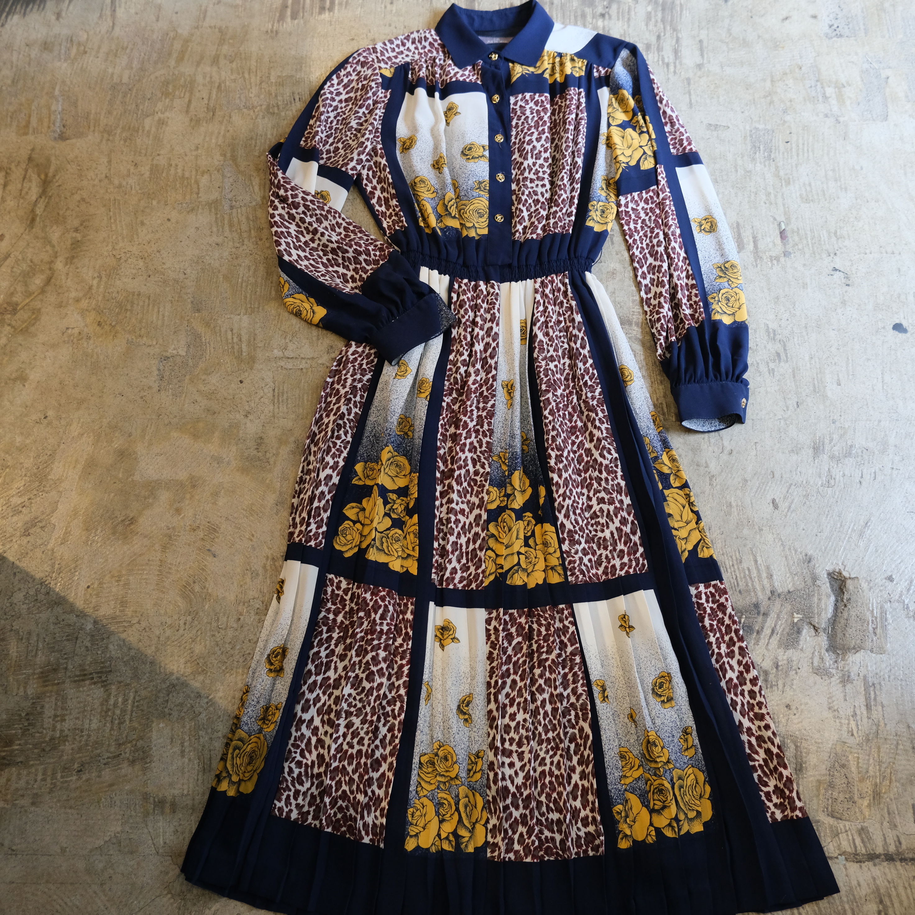 花と豹ワンピース 晴と褻 ハレトケ By Ototoharu