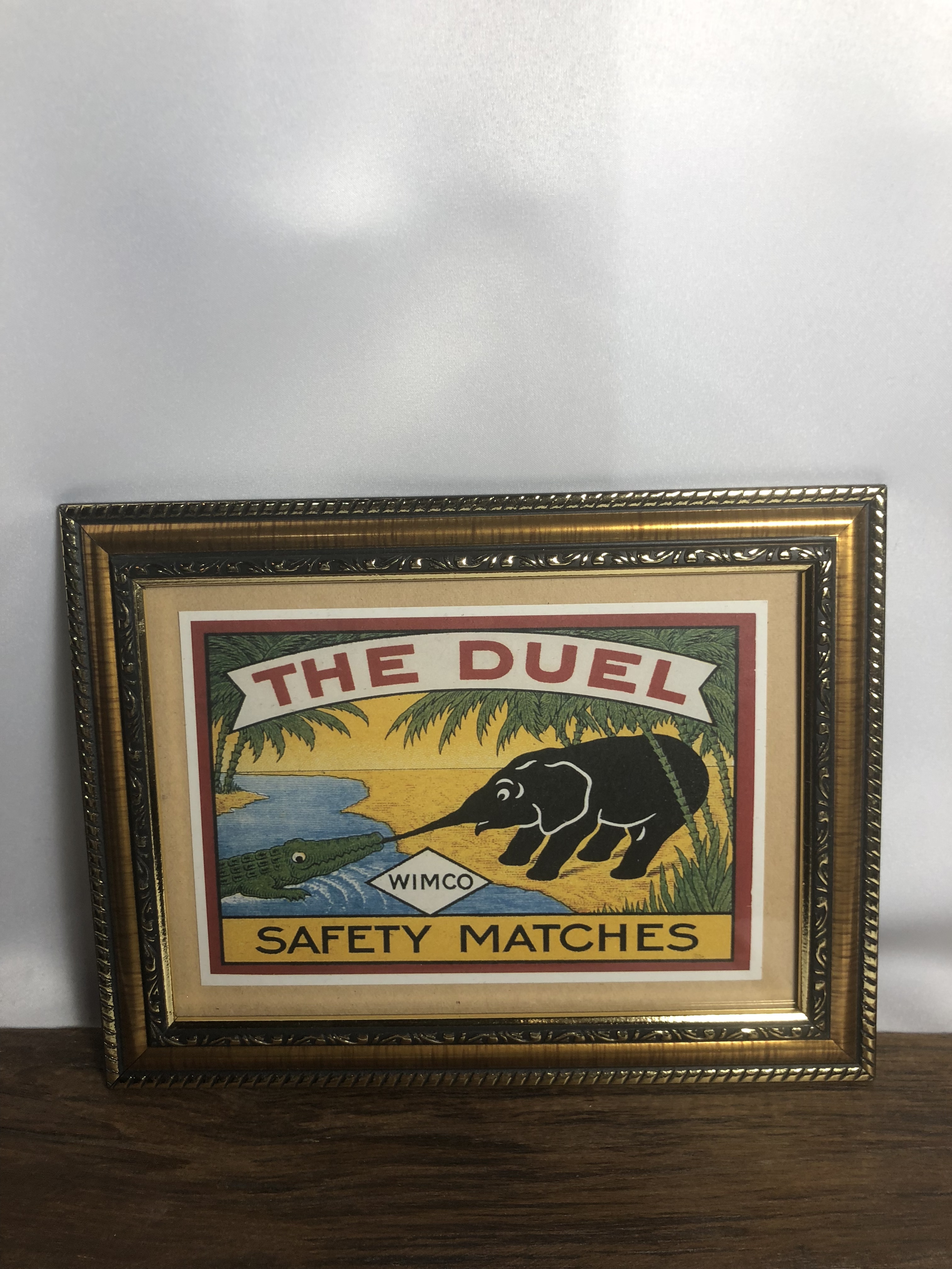 マッチ オールド ヴィンテージイラスト 象 ワニ Ac069 Dust Magnet Club ヴィンテージ古着 トレンド古着 アメカジ 90s コレクティブル