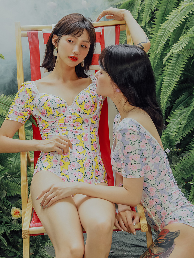 810 レディース 水着 激安 人気 体型カバー スイムウェア セット ビキニ ワンピース L51g5j Lachouette