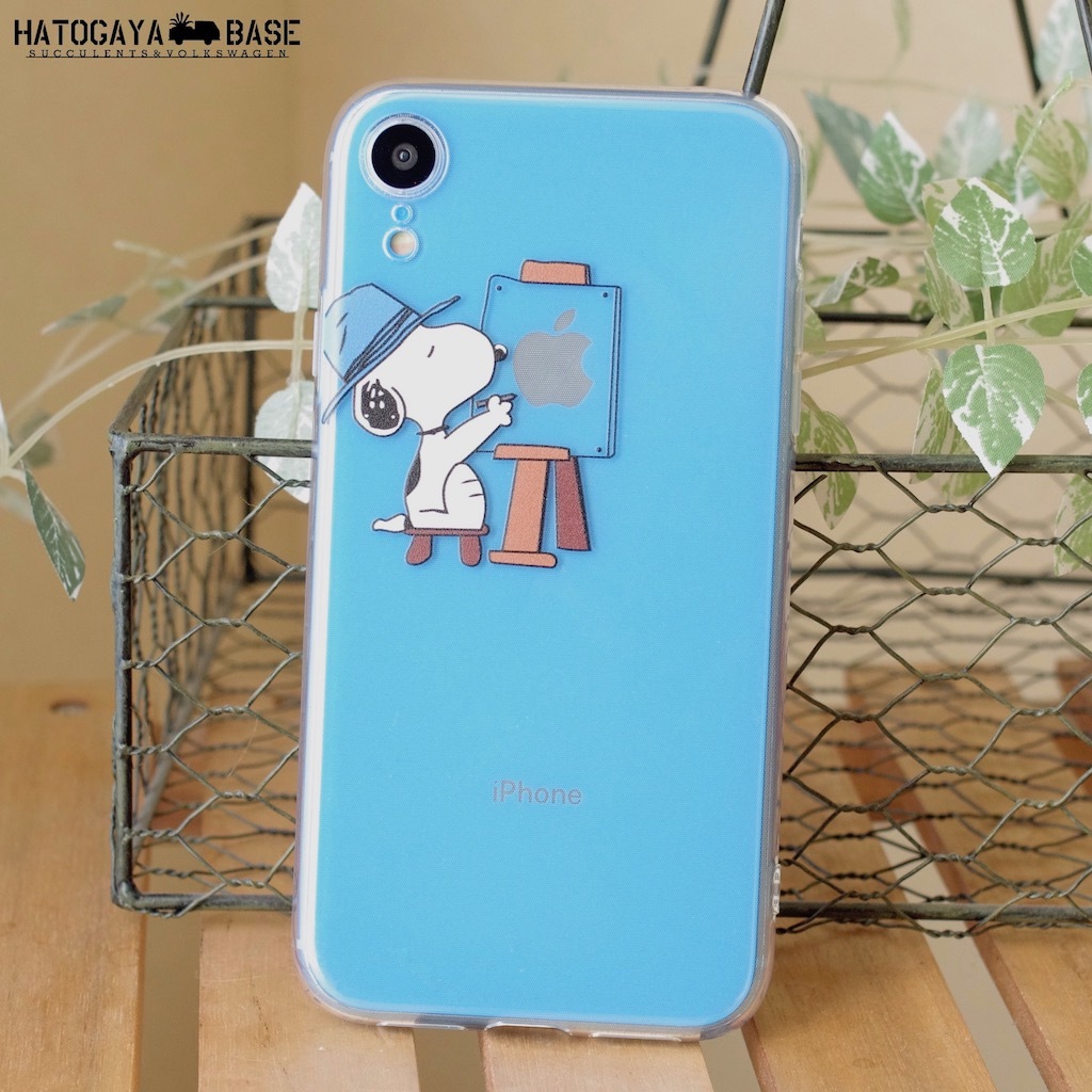 スヌーピーiphoneケース Snoopy Drawing Hatogaya Base For Succulents And Volkswagen Lovers