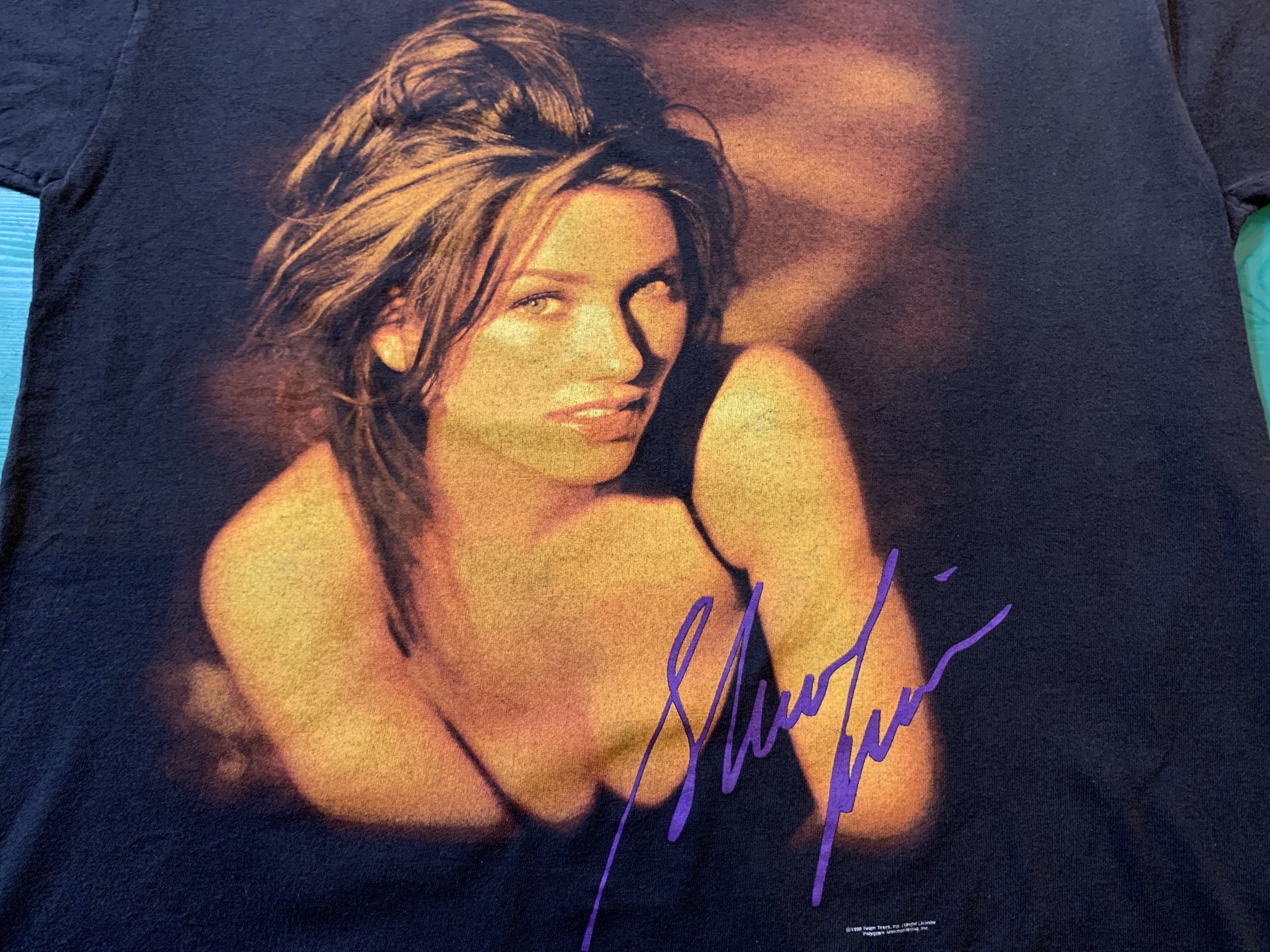 90s Shania Twain シャナイア トゥエイン Tシャツ L 水戸 古着屋 マジカル