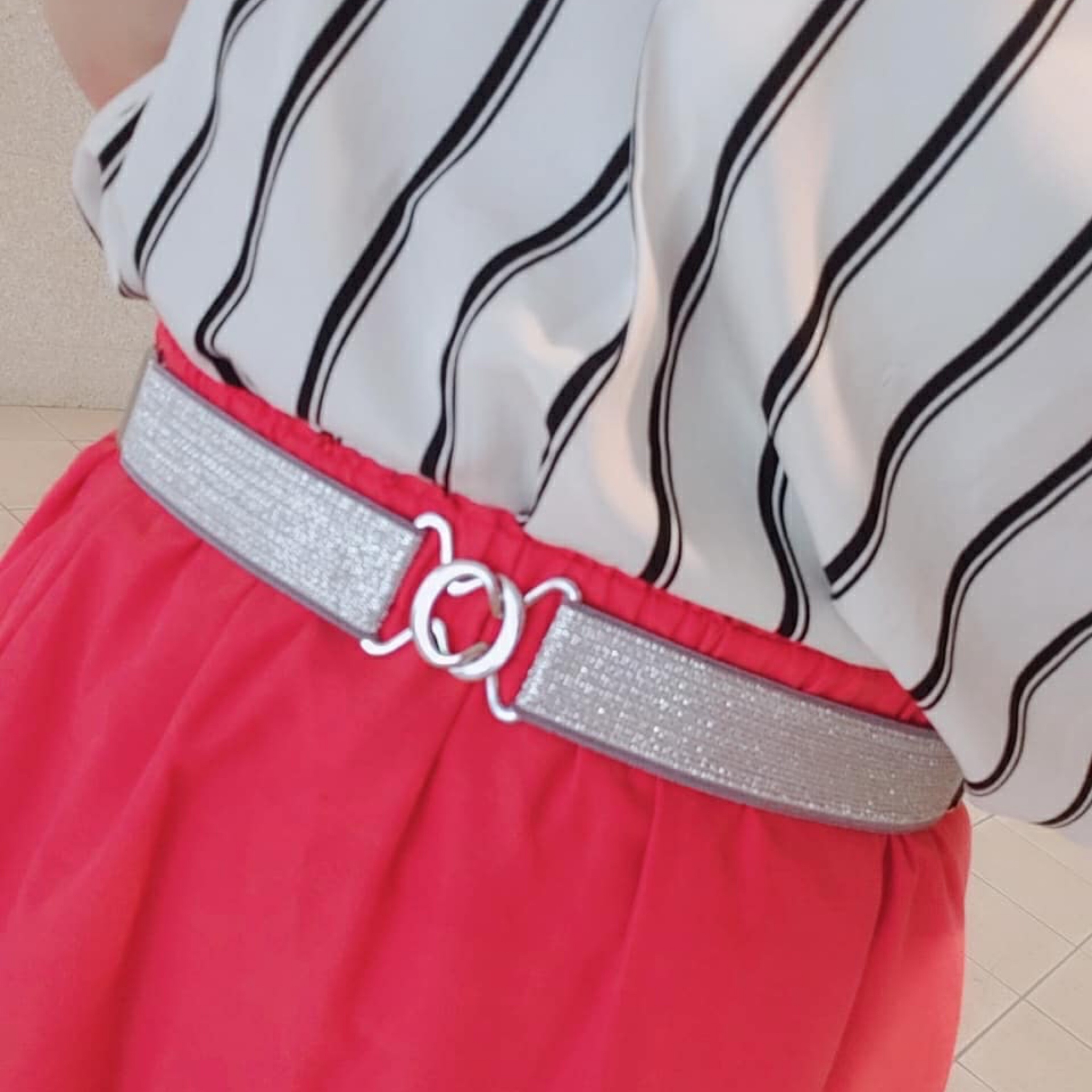 Belllabell 付けていることを忘れる位の付け心地 簡単ゴムベルト ストレッチベルト サイズ調整 おしゃれ スカートベルト レディース キッズ 子供 制服 30ｍｍ幅 Rgomu 4 １万円以上のご購入で送料無料キャンペーン Belllabell ベルラベル