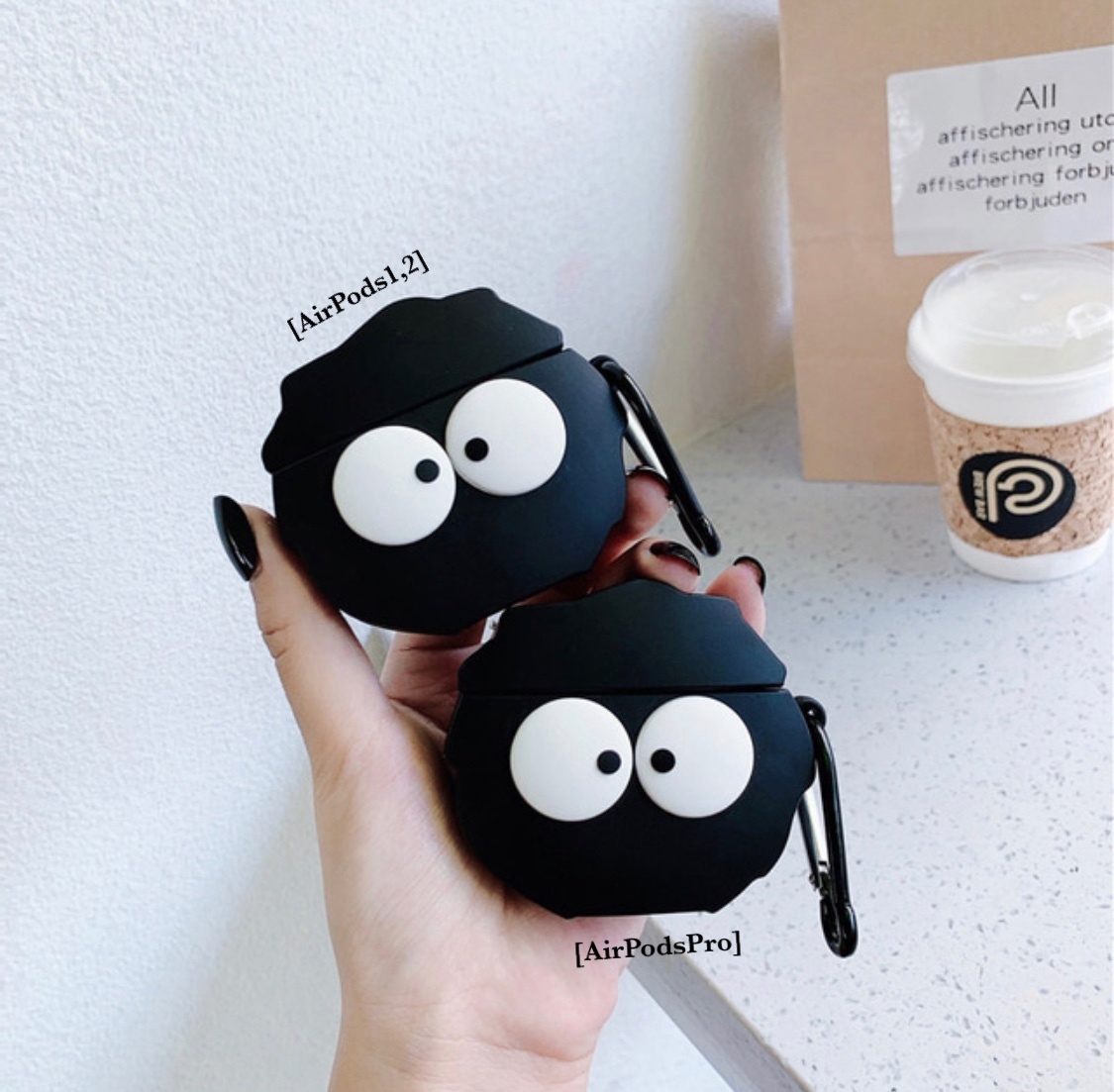 Airpods1 2 Pro Kurosuke 3d Airpods Case Fancypods Mobile Accessory Shop 全商品即納即日都内から発送