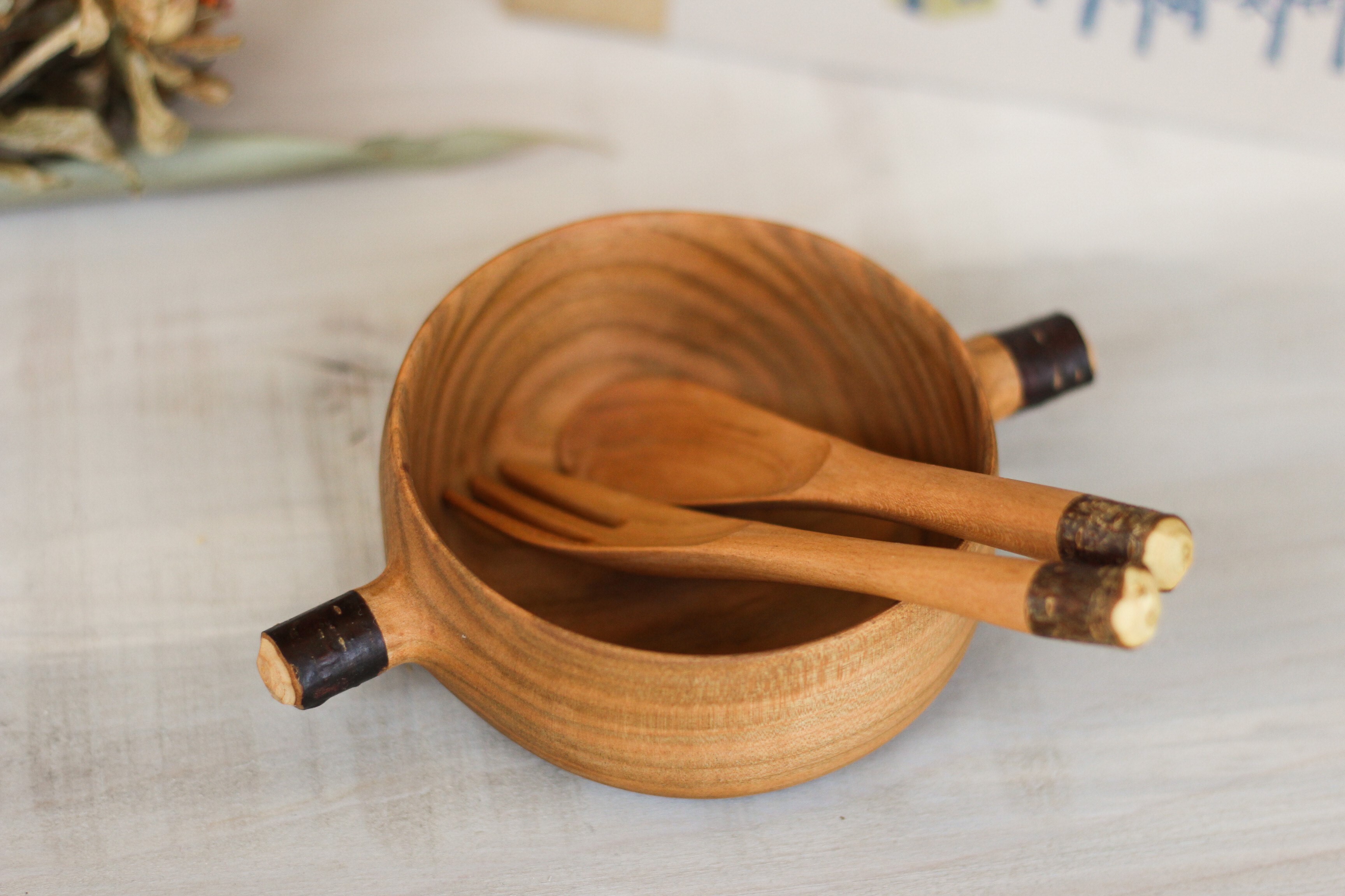 さくらの木のベビーセット ベビー食器 子ども食器 工房 ぐるり Tocotocoマーケット おしゃれでかわいい育児用品の通販 Ec