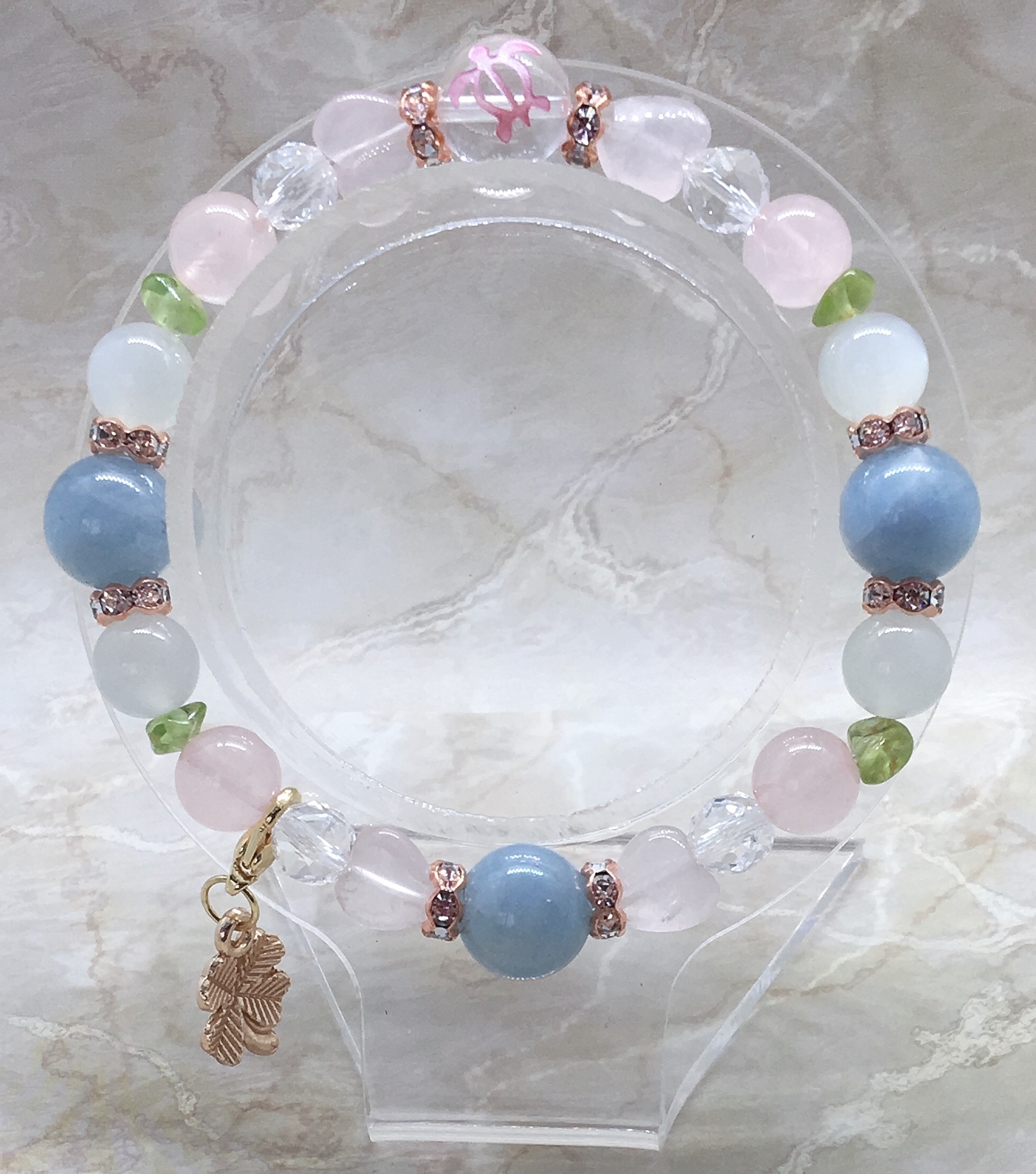 恋人との幸せな未来をサポート おしゃれなデザイン天然石ブレスレット 恋愛運や開運アップのおしゃれな天然石ブレスレット の店 Clover