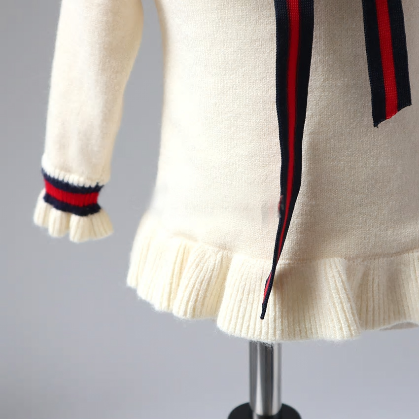 カーディガン kids グログラン こども 子供 女の子 リボン 白 ピンク 