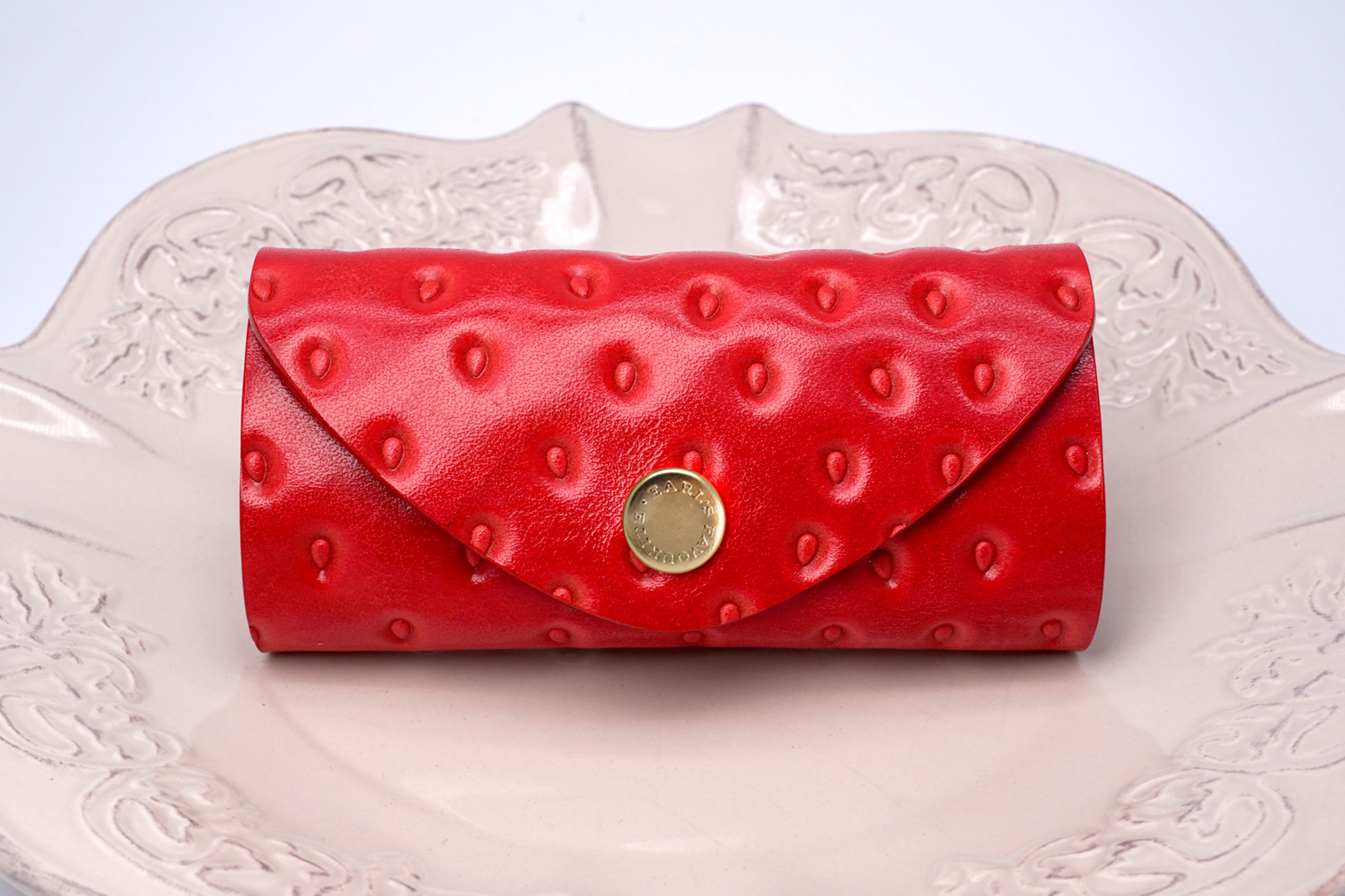 いちごな4連キーケース 牛革製 Earl S Favourite アールスフェボリット