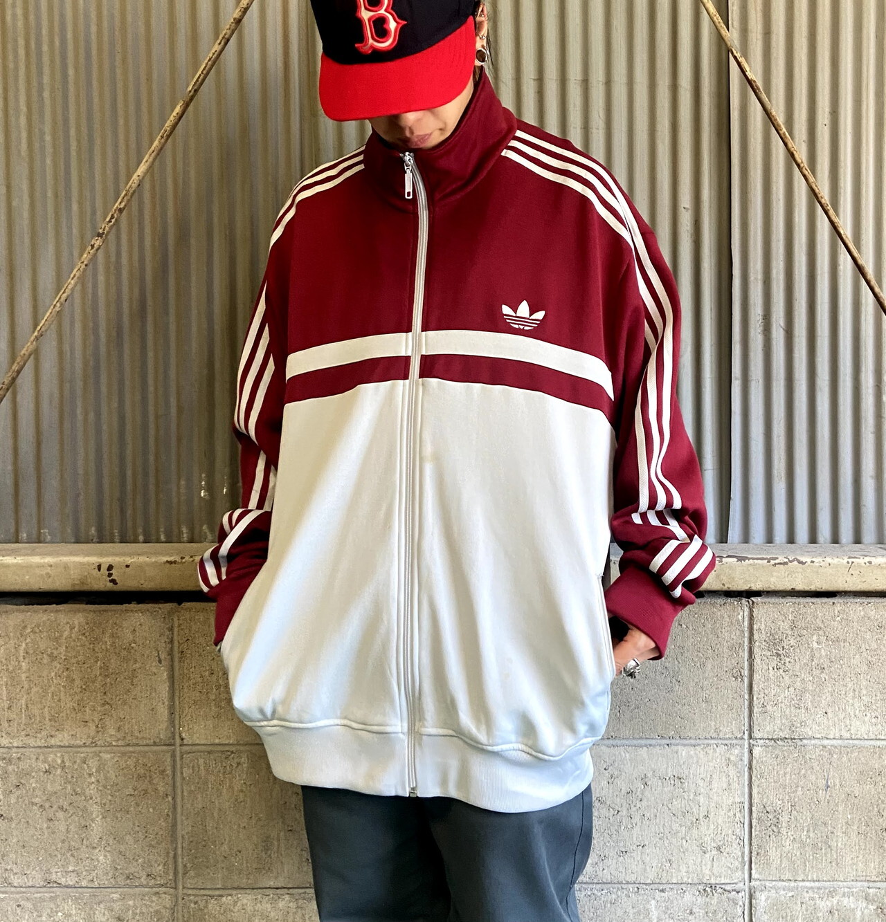 ビッグサイズ Adidas Originals アディダス オリジナルス ジャージ メンズ2xl 古着 トラックジャケット ジャージ トラックジャケット Cave 古着屋 公式 古着通販サイト