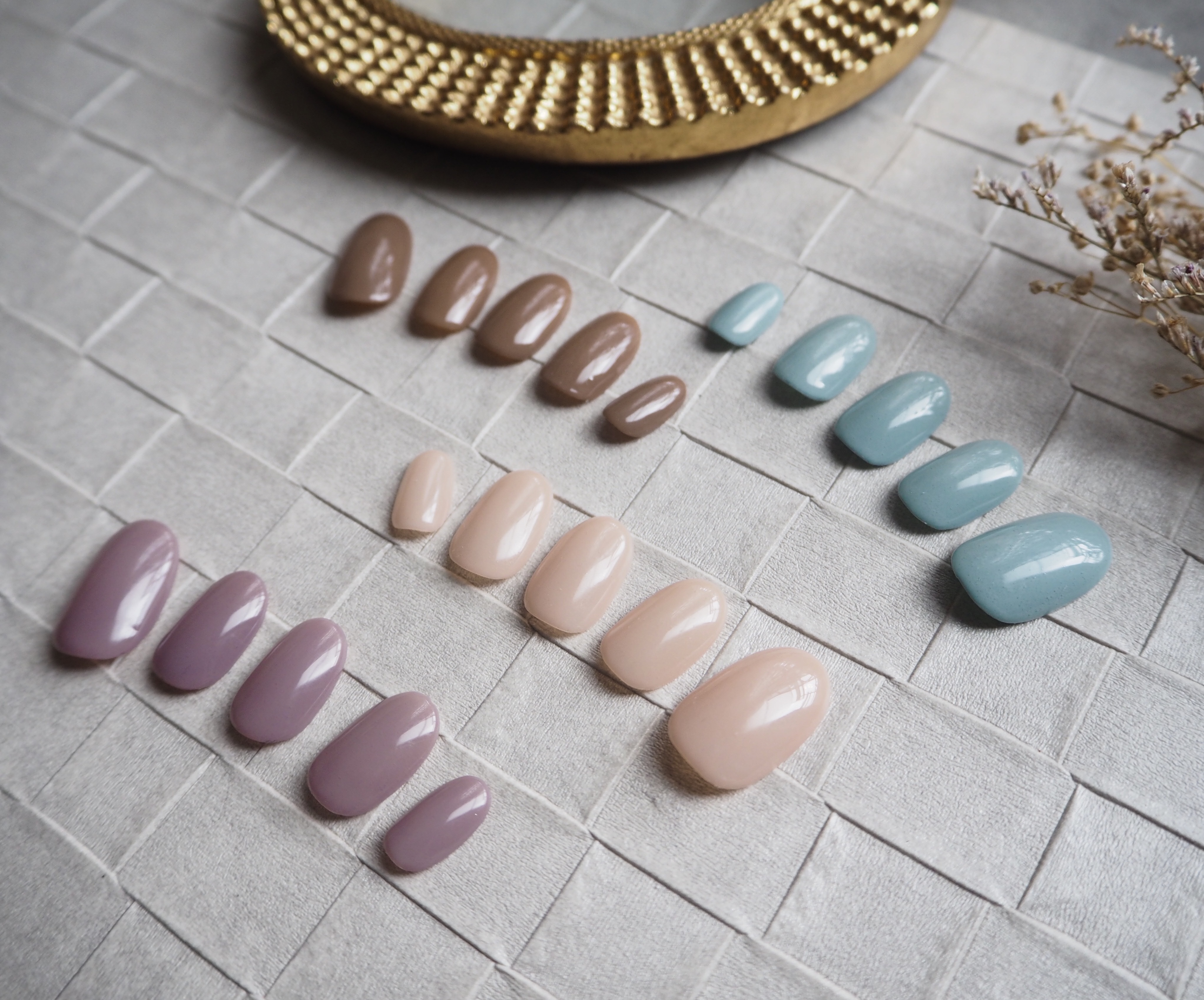 No 053 Simple Nail 10本単色カラー Nail Room Cherie