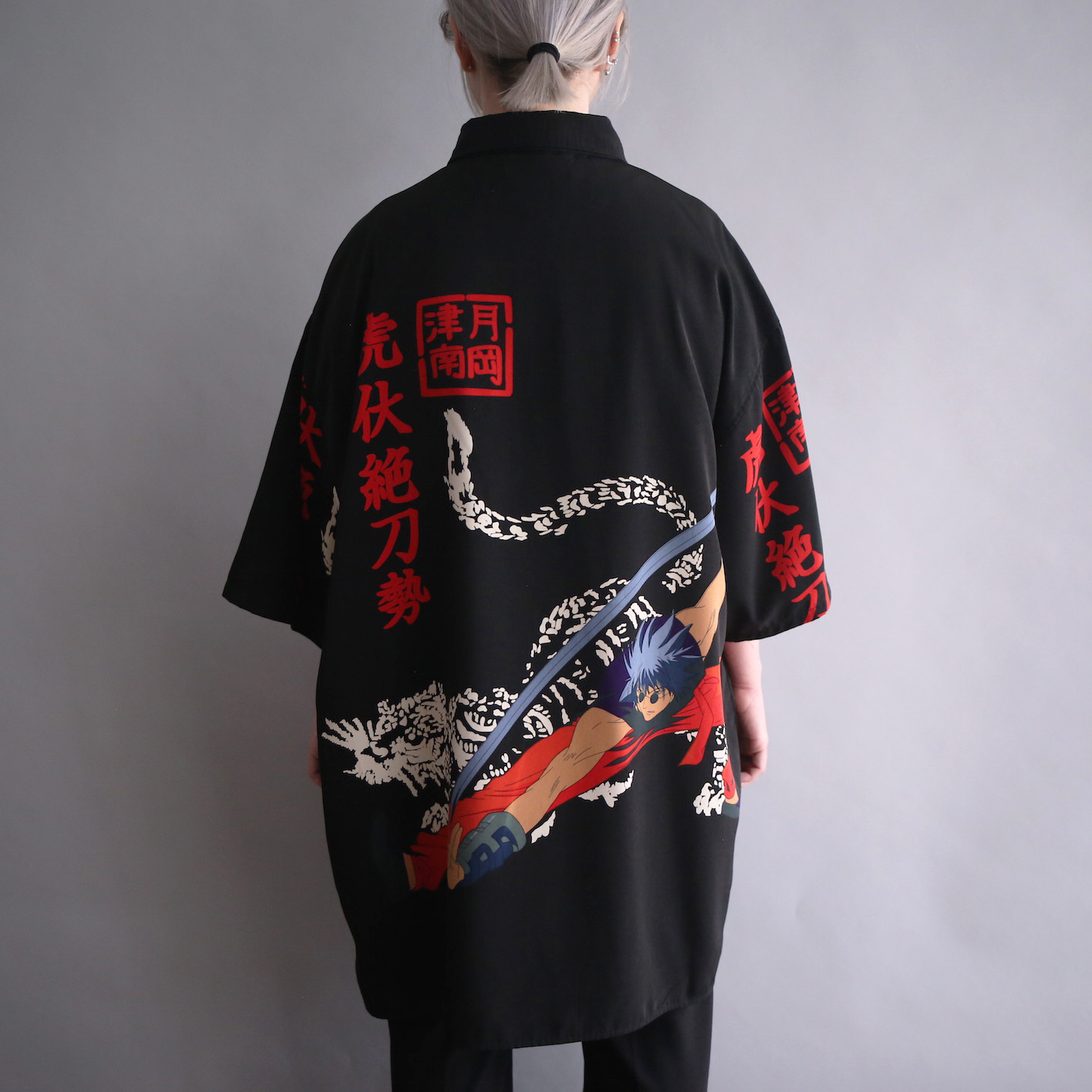 虎伏絶刀勢 Good Pattern Over Size H S Shirt Nihil