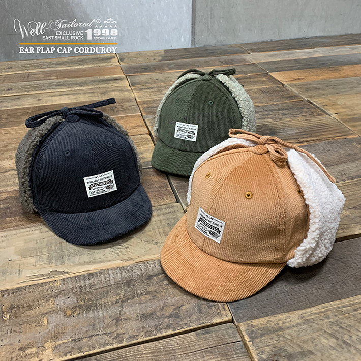 Well Tailored ウェルテーラード Ear Flap Cap Corduroy Ccc 014 耳あてキャップ 帽子 バケットハット ボア コーデュロイ レディース メンズ ブランド Have A Nice Time Store