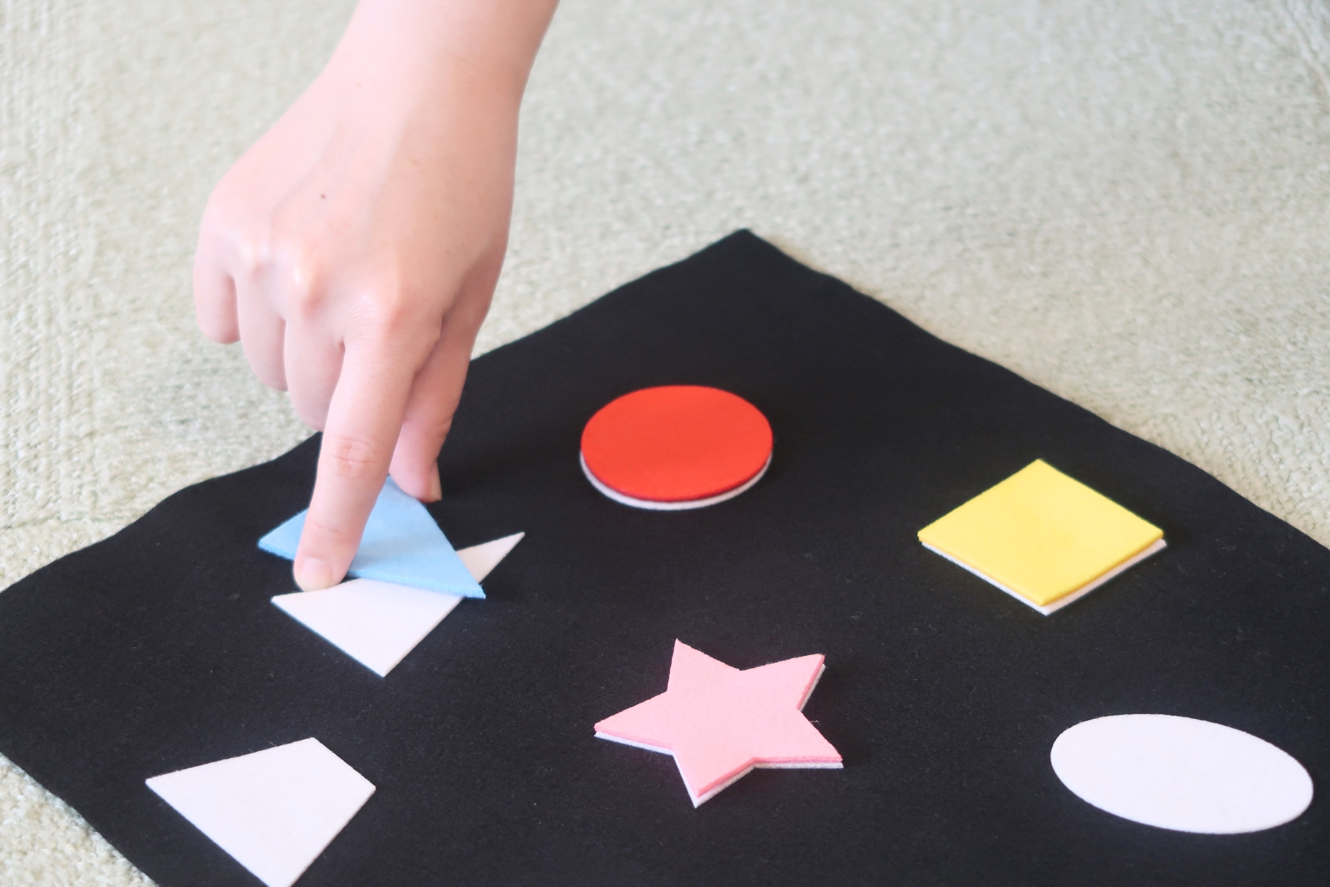 2歳 3歳以上対象 形合わせ 知育玩具 おもちゃ 形合わせ 同じ 幼児教室レクルン 幼児教室レクルンの知育玩具 おもちゃ 工作キット ハンドメイド教材