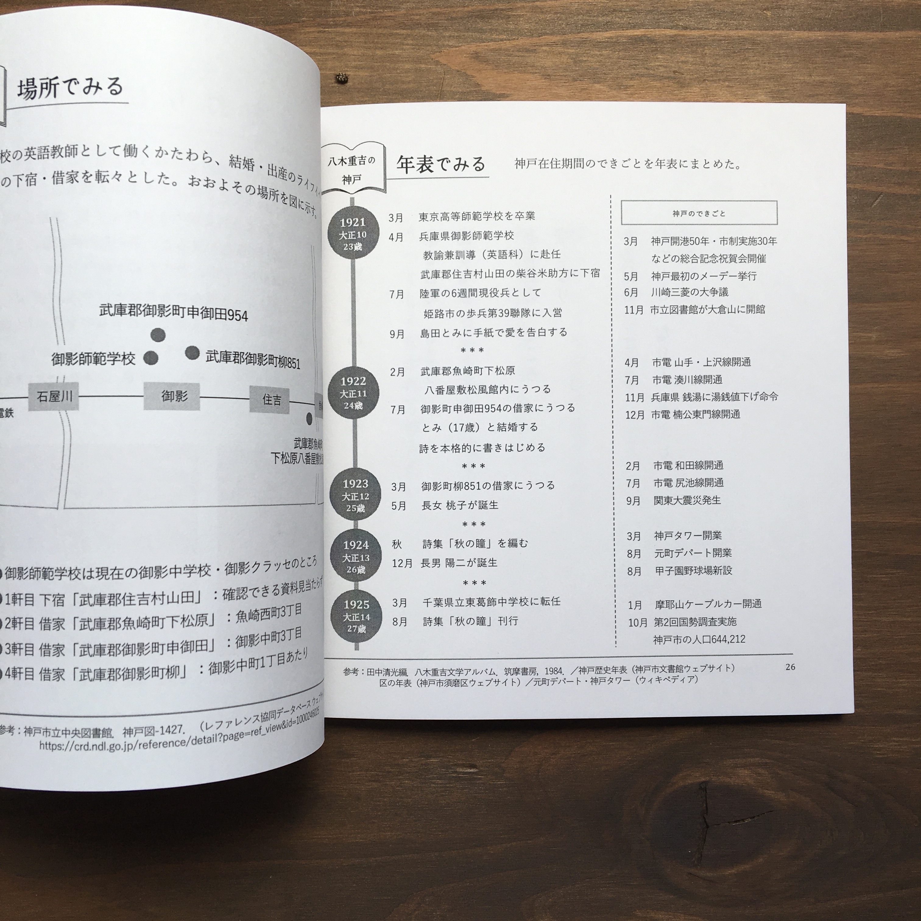 八木重吉の詩ー六甲のふもと百年の詩人 赤ちゃんと百年の詩人ー2冊セット 風文庫 Kazebunko