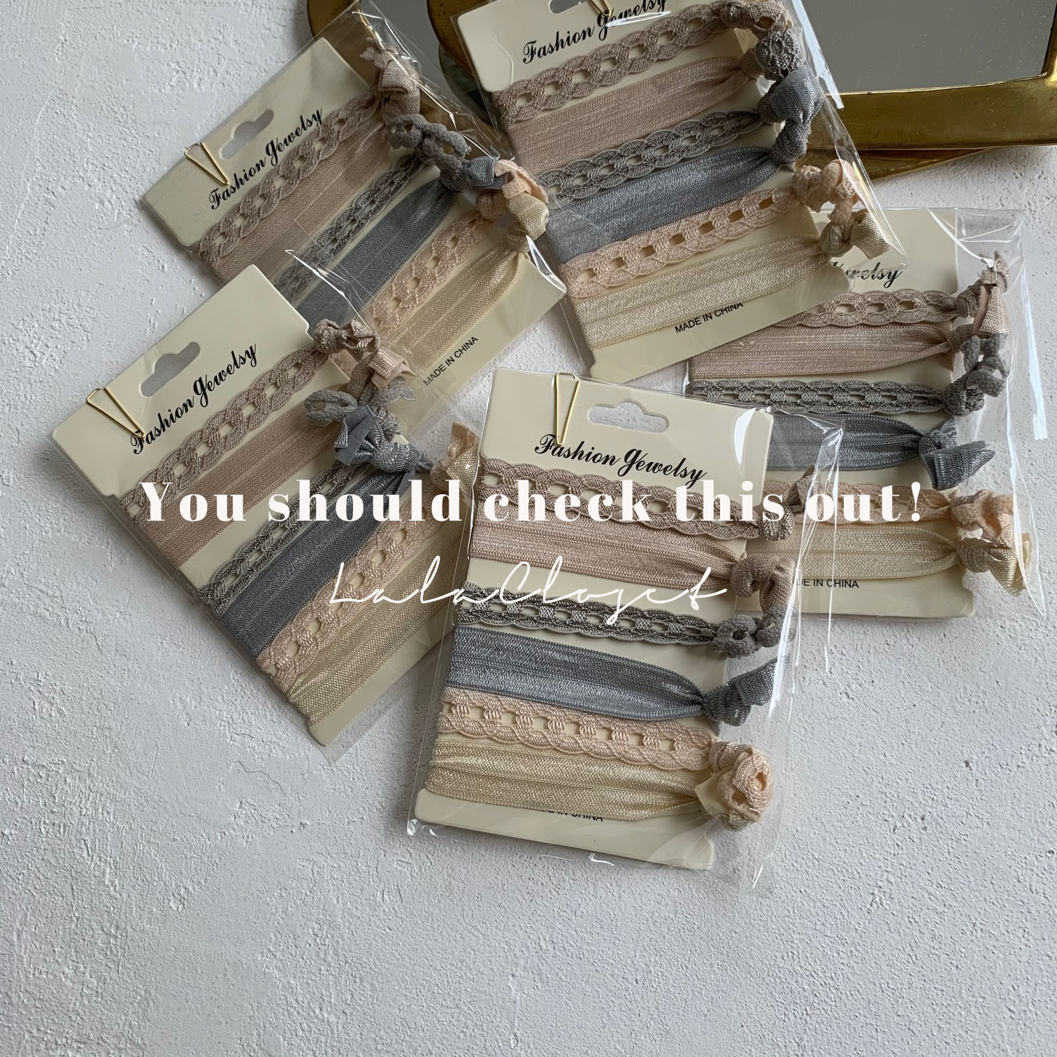 Lace Hair Ties 6set ヘアタイ ヘアゴム Ne Blhw1556 Baby Kids And Mom Lalacloset