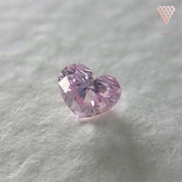 0 12 Ct Fancy Purplish Pink Gia 天然 ピンク ダイヤモンド ルース ハートシェイプ Diamond Exchange Federation