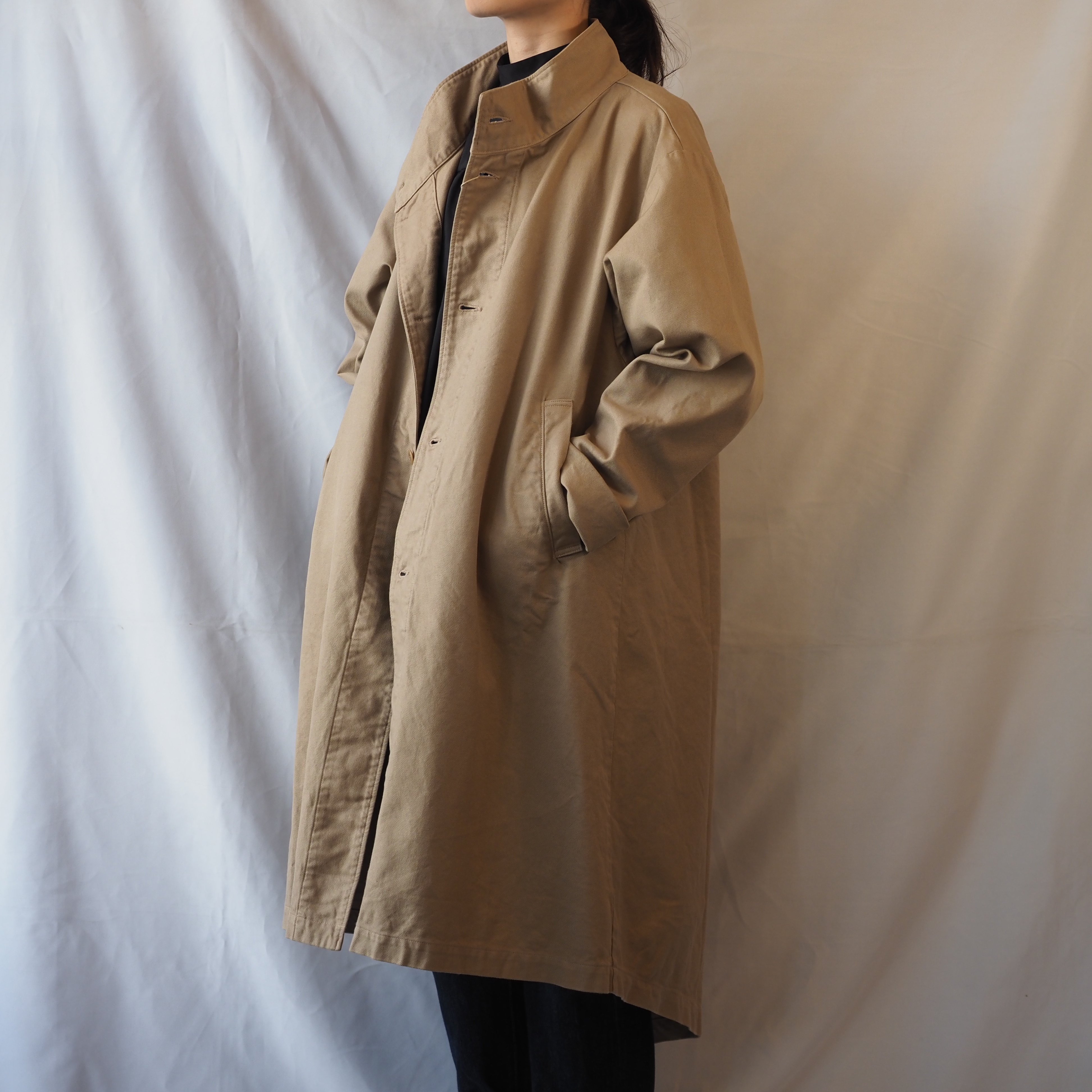 Harvesty A313 Military Over Coat ハーベスティ ミリタリーオーバーコート Kawl Select Used Clothing