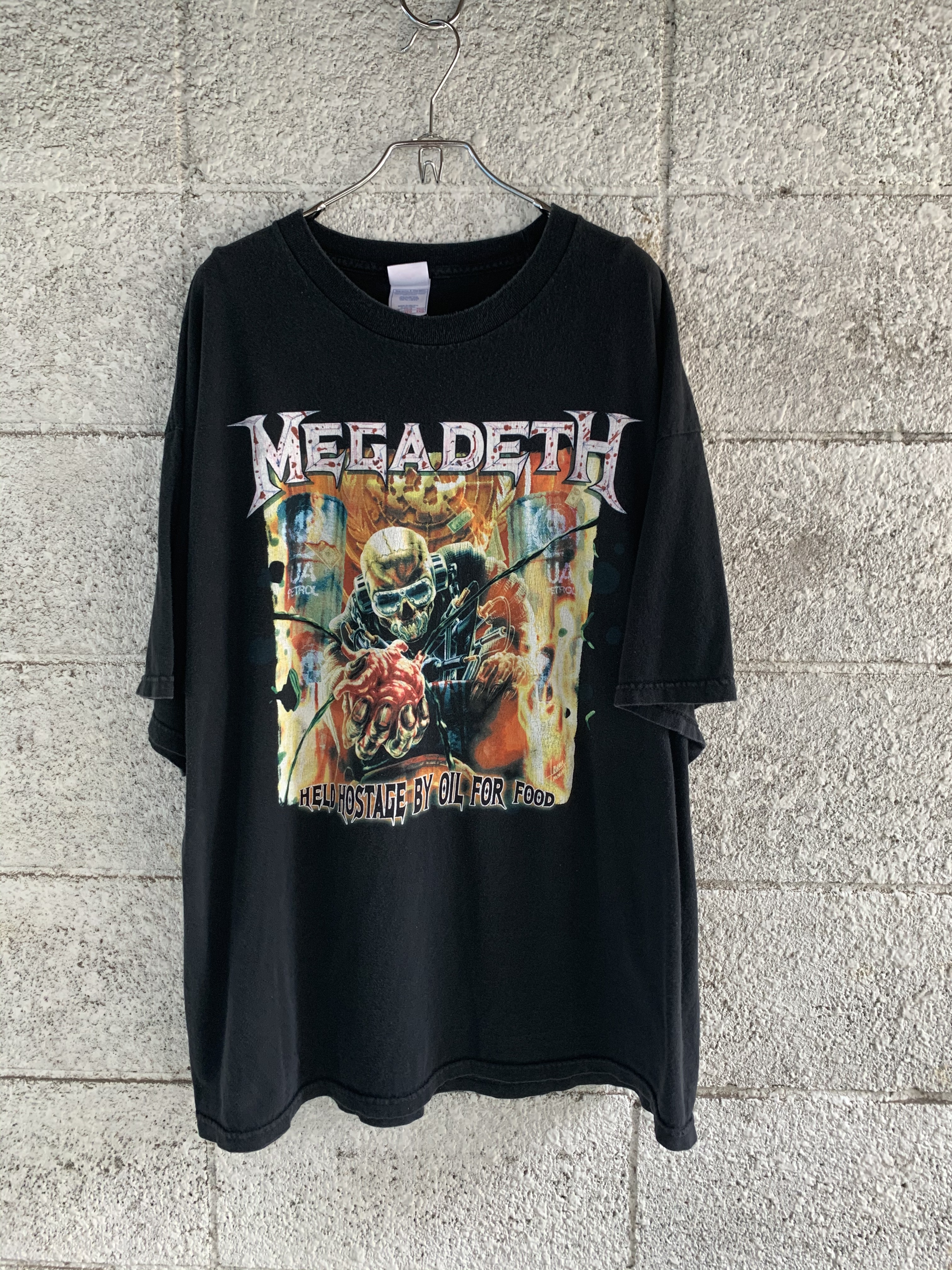 00s Megadeth メガデス スラッシュメタル バンド Tシャツ 2xl 水戸 古着屋 マジカル
