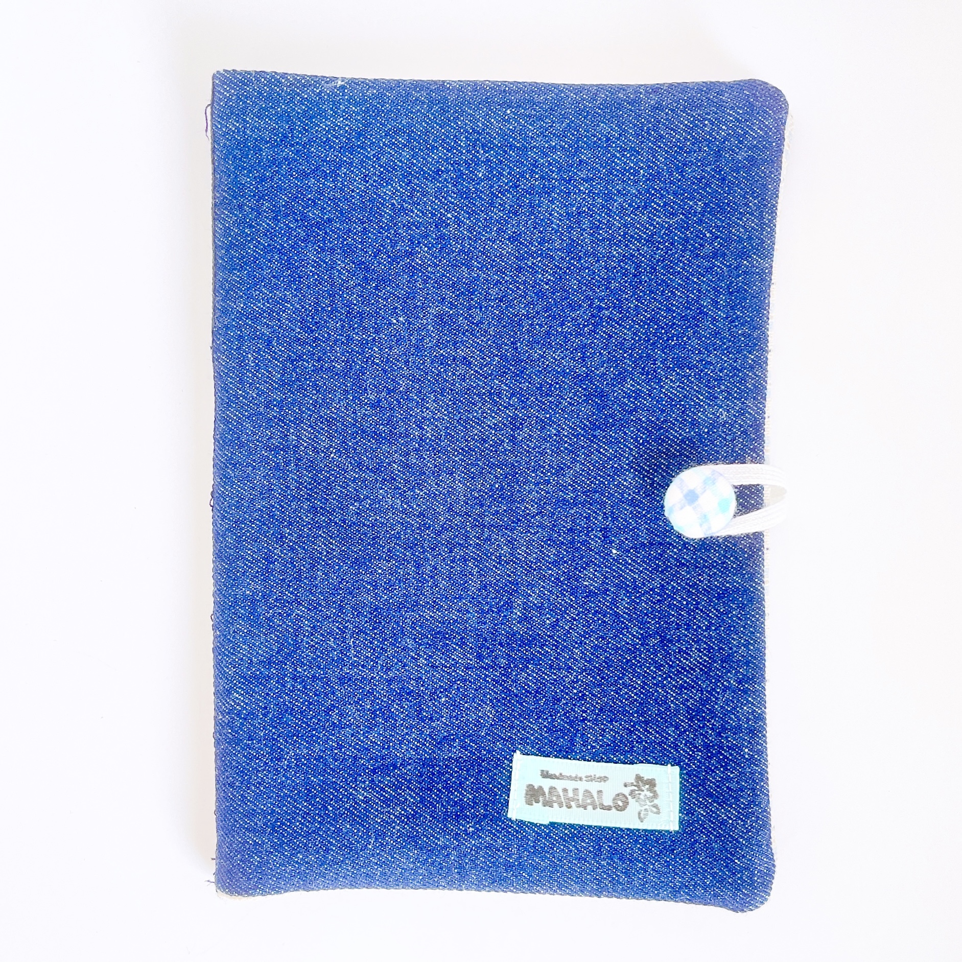 母子手帳 通帳 お薬手帳対応マルチケース デニム Mahanatu