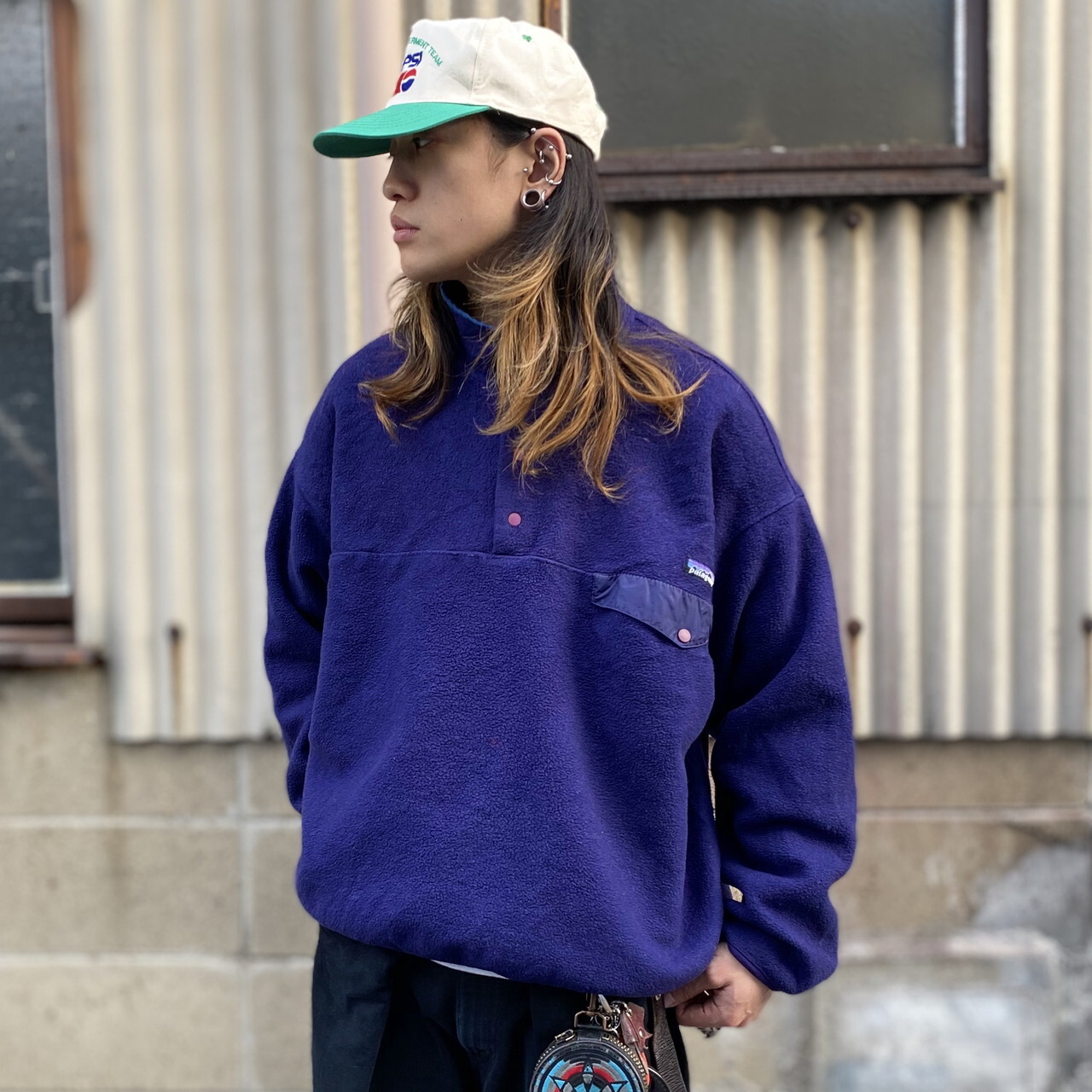 Patagonia パタゴニア フリース ハーフジップ スナップt bckediri