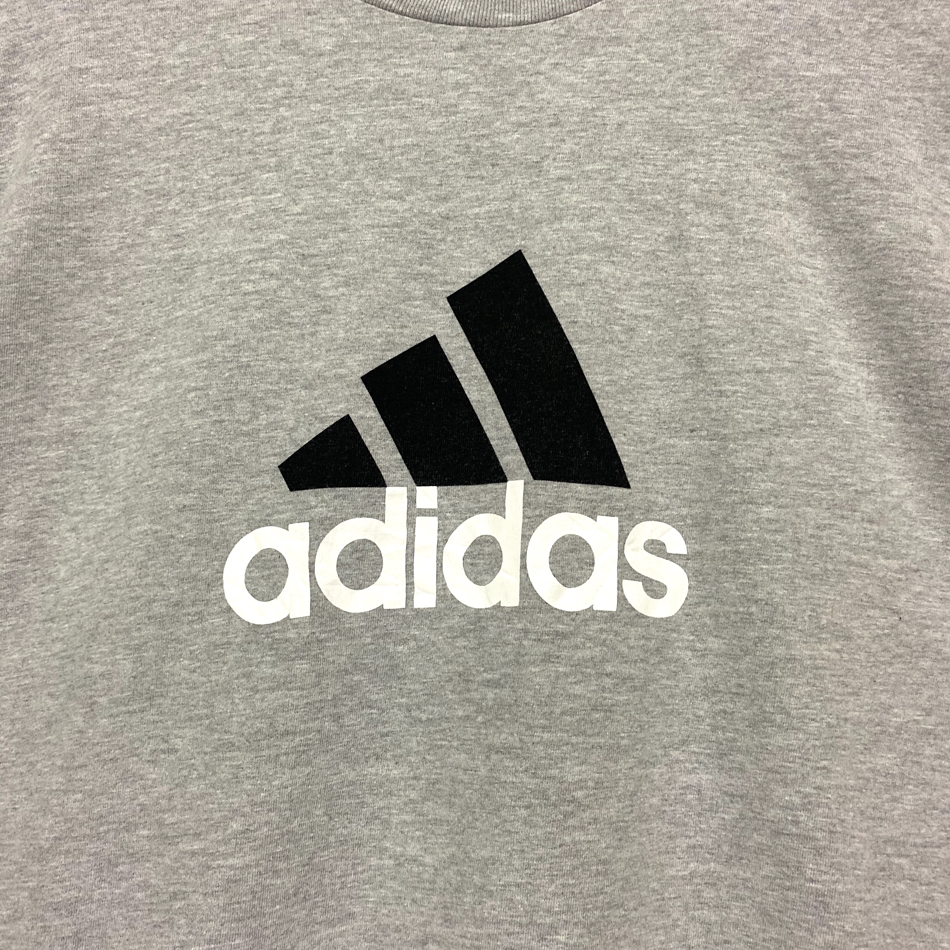 Adidas アディダス フロントロゴtシャツ プリントtシャツ メンズs 古着 Tシャツ Cave 古着屋 公式 古着通販サイト