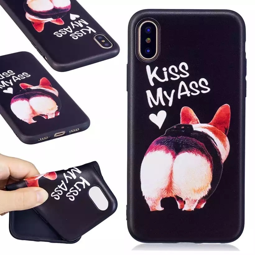 コーギー おしり Kiss Myass スマホケース カバー Iphone7 8 Plus X Xsmax Xr スマホケース スマホグッズ専門店 Pca