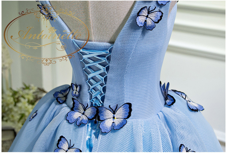 シンデレラ レディースドレス ミニドレス シンデレラ風 パーティードレス 10代 代 30代 ワンピース おしゃれ フォーマル お呼ばれ キャバドレス ホステスドレス ちょうちょ バタフライ パーティードレス Antoinette