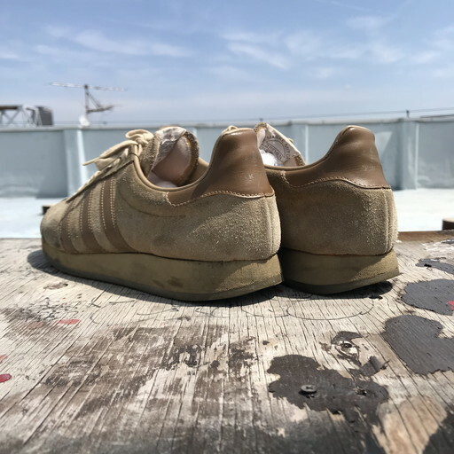 80 S Adidas Samoa アディダス サモア スエード レザー ベージュ オリジナル 日本製 当時物 Us7 5 硬化無し 希少 ヴィンテージ Agito Vintage