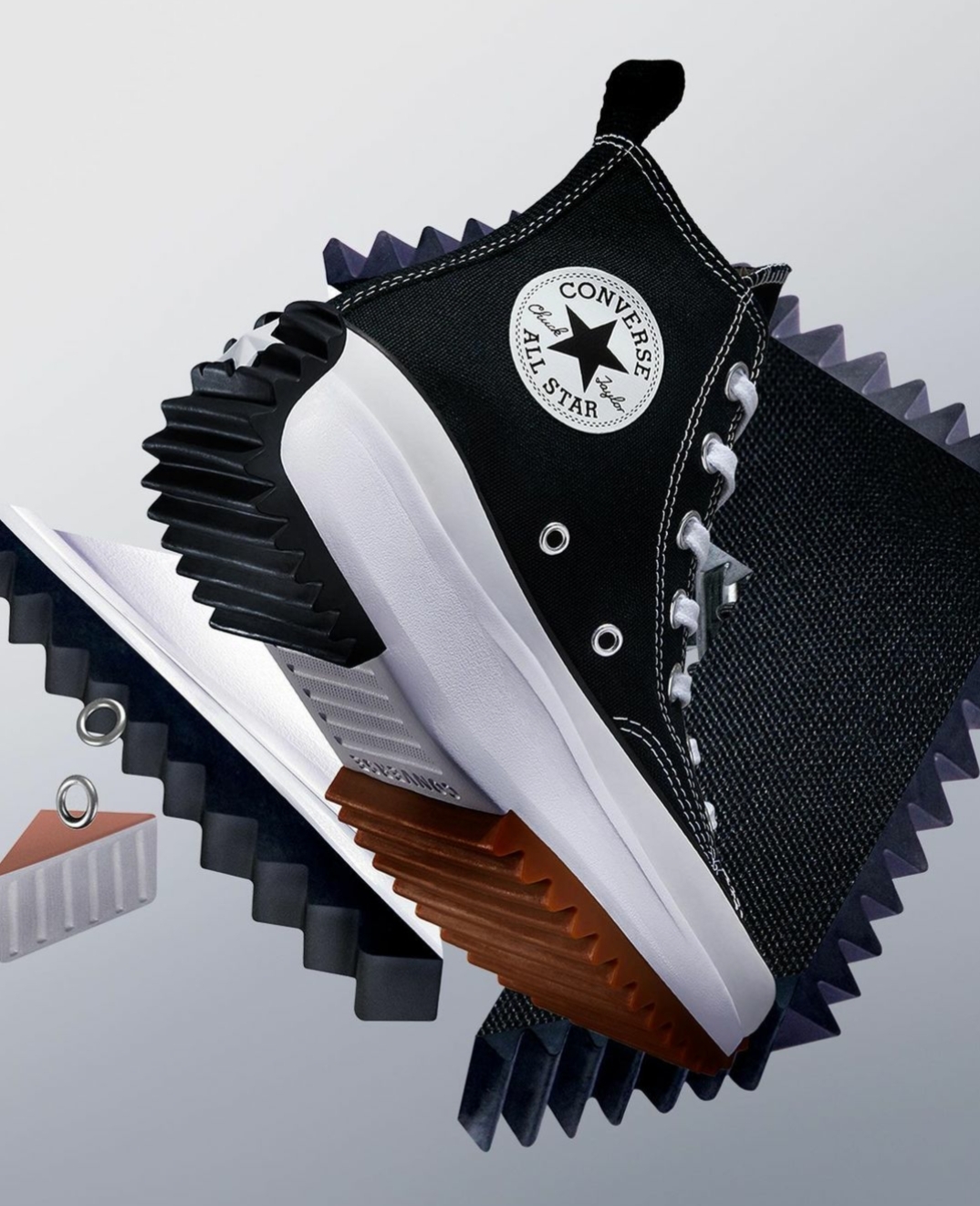 Converse Run Star Hike Black White コンバースランスターハイク Allstar オールスター 日本未発売 Chucktaylar チャクティラー チャックテイラー スニーカー スニーカーコーデ コンバースコーデ ハイカット ｺﾝﾊﾞｰｽ ローカット Ct Ct70 復刻 Google Amazon 楽天