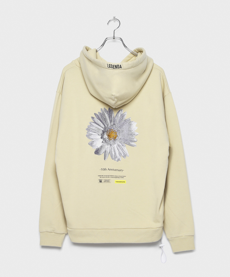 Legendatokyo Bloom Embroidery Hoodie Beg Lec1003 レジェンダ パーカー 韓国 原宿 Oy ストリート ブランド メンズ レディース ユニセックス Legenda Tokyo Hoodie Colors Official Base