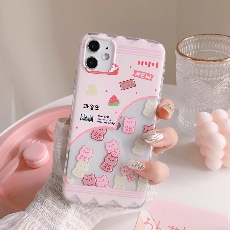 韓国お菓子 いちご ピンクパッケージ ねこちゃん シリコン スマホケース カバー Iphone7 8 Plus X Xs Max Xr 11 Pro Max スマホケース スマホグッズ専門店 Pca