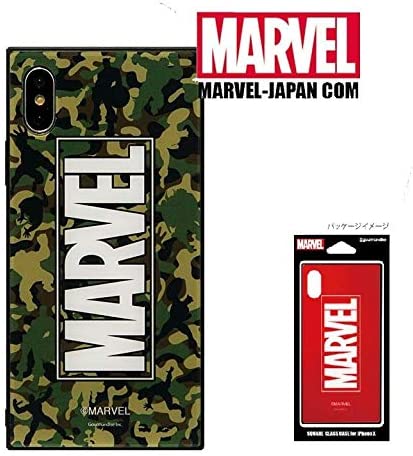 Marvel Iphone X Xs 硬質ガラス スマホケース Iphonexs カバー ケース グッズ アイフォン アイアンマン アベンジャーズ カモフラ プライズ アミューズメント雑貨のホビーポート